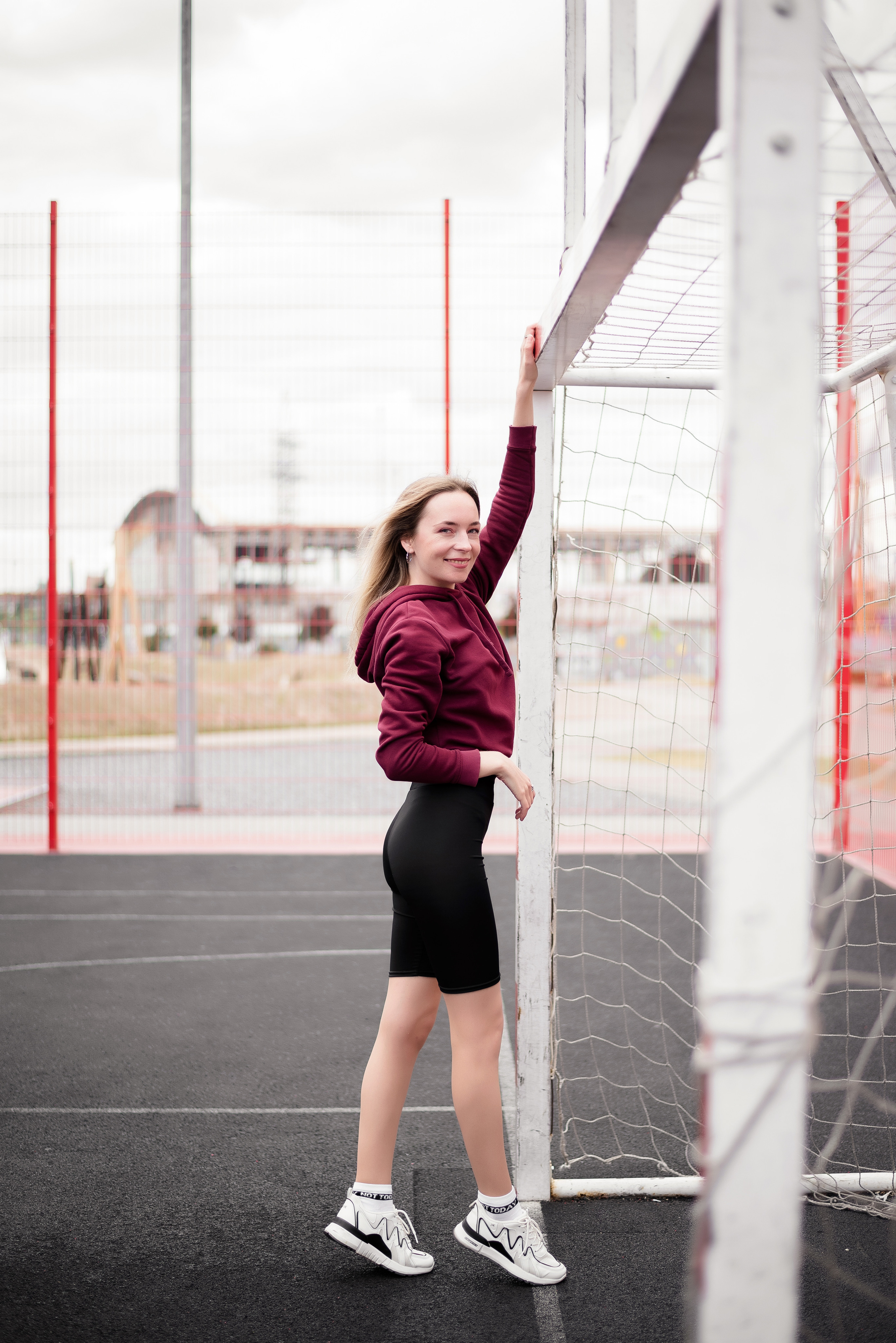 Наталья на спортивной площадке. Бжицких Виталий — фотограф г. Ульяновск