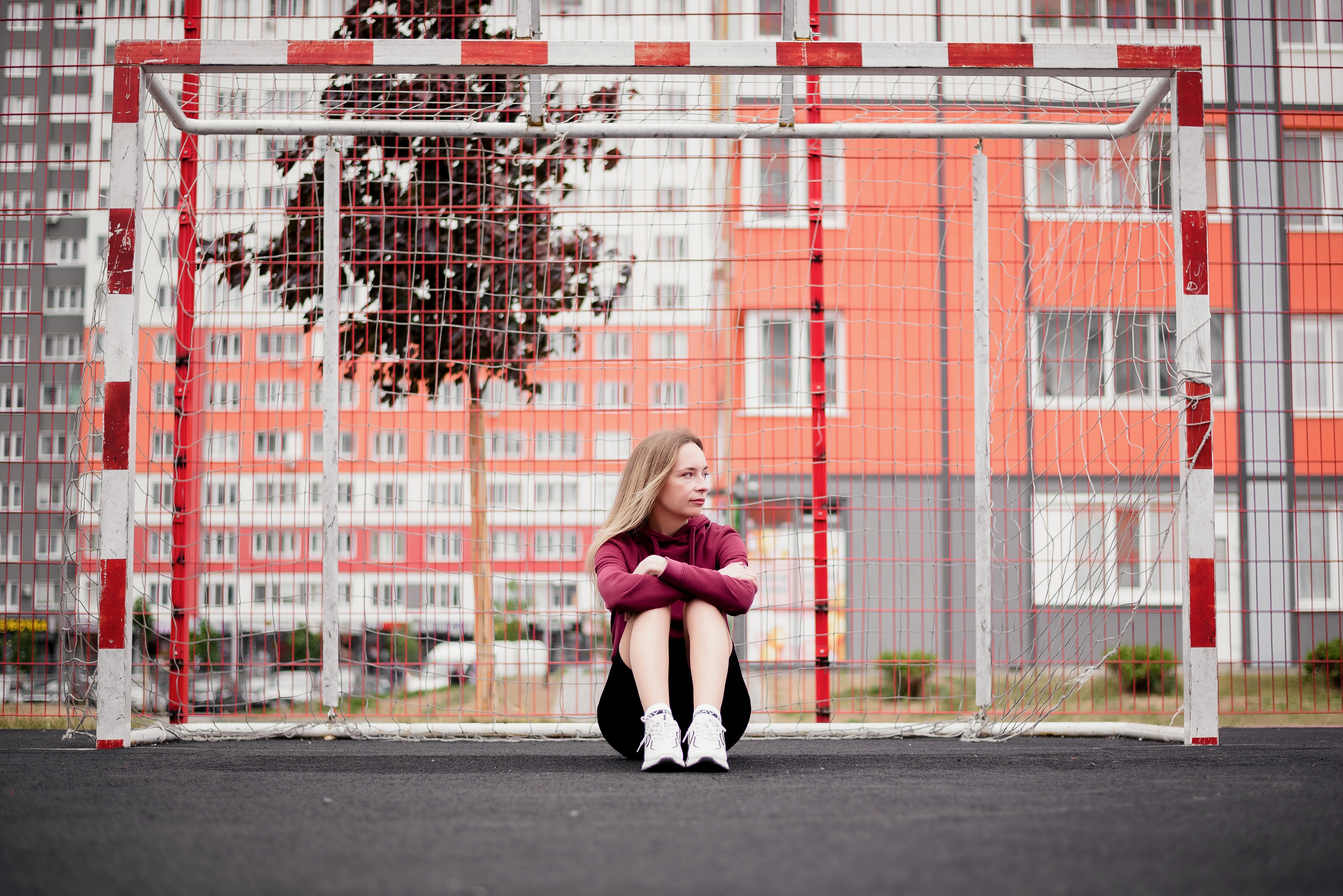 Наталья на спортивной площадке. Бжицких Виталий — фотограф г. Ульяновск