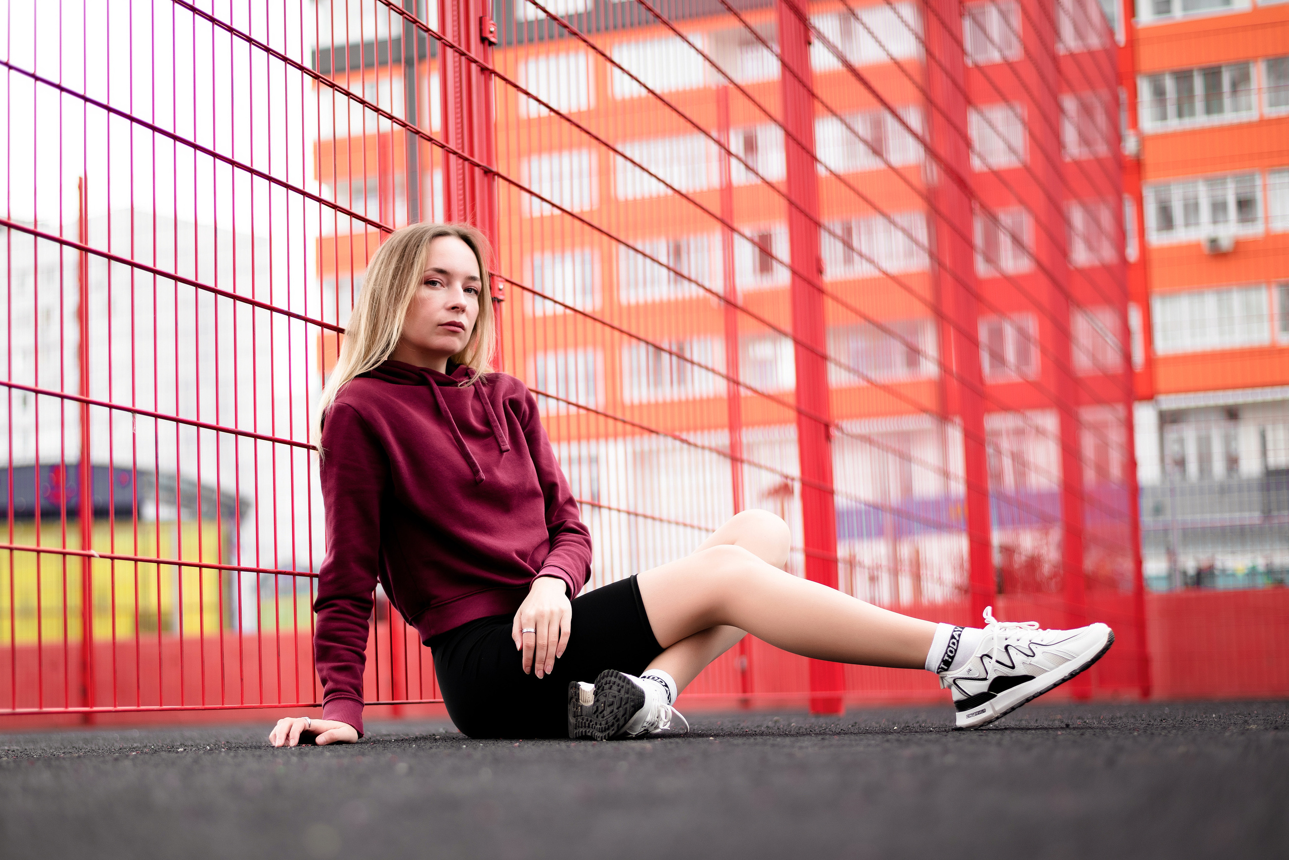 Наталья на спортивной площадке. Бжицких Виталий — фотограф г. Ульяновск