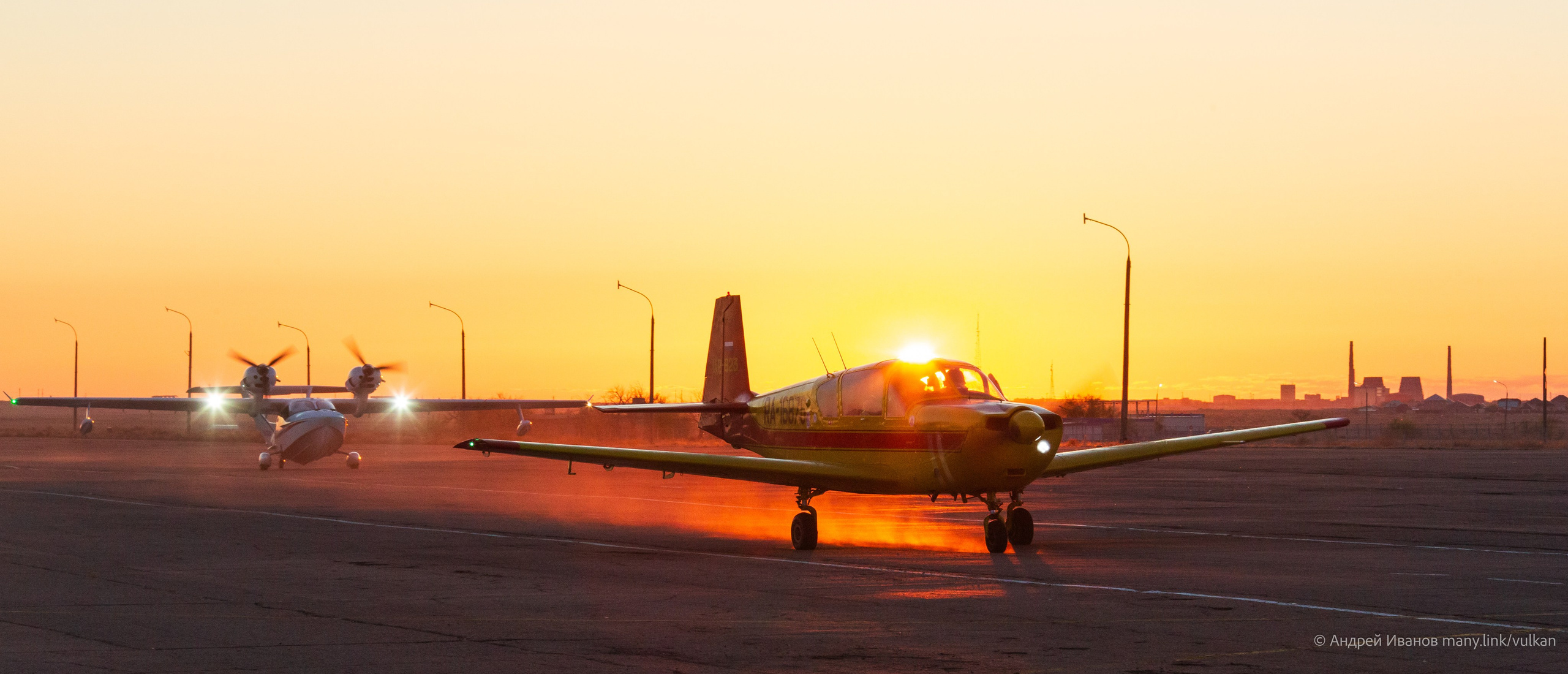 Перелёт на Байконур в 2026 г на самолётах АОН. Фотоальбом показывающий увлекательный мир авиации и мир медведей Андрея Иванова