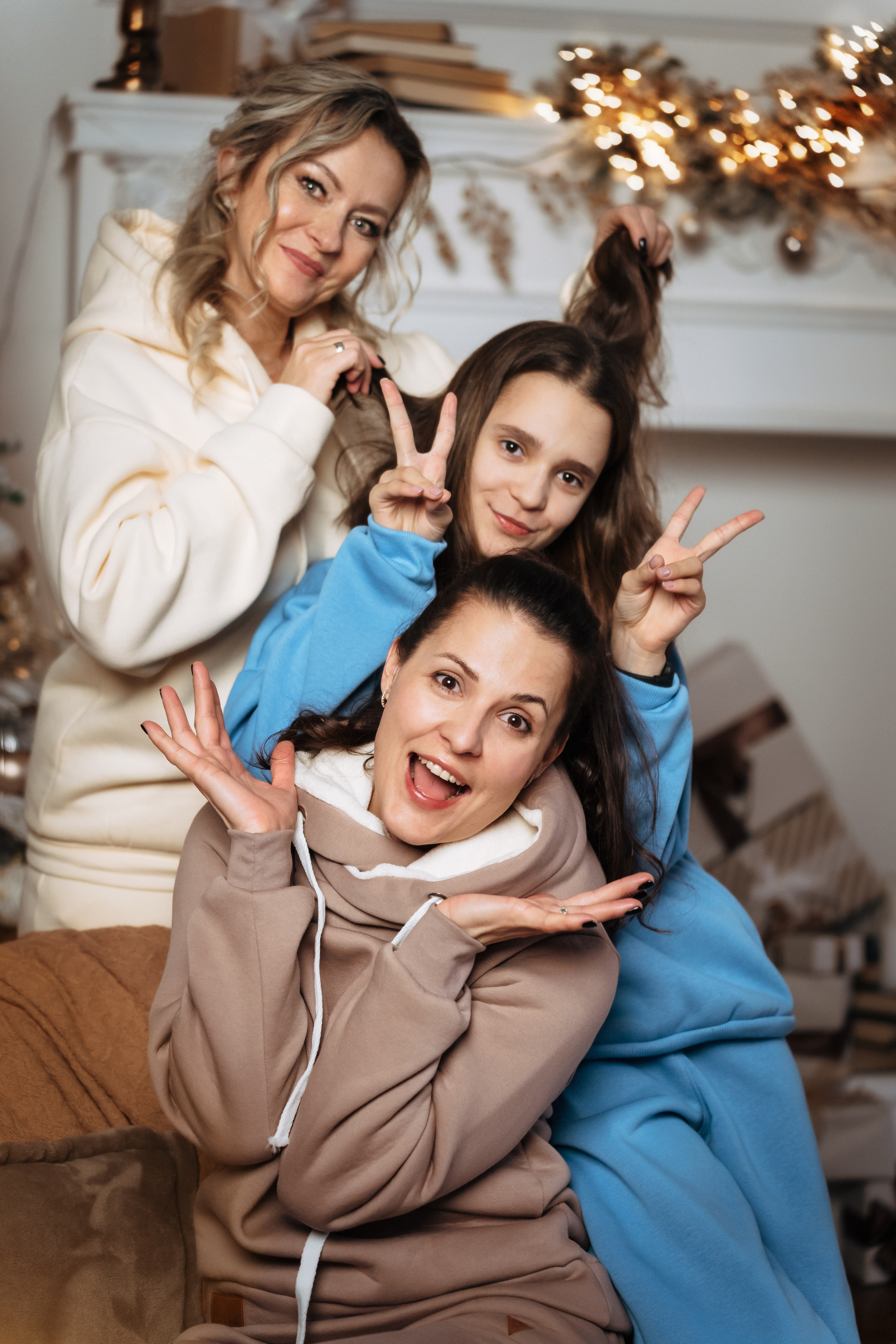 Новогодняя фотосессия в студии. Фотограф для семей и экспертов в г. Воронеж Ирина Круглова