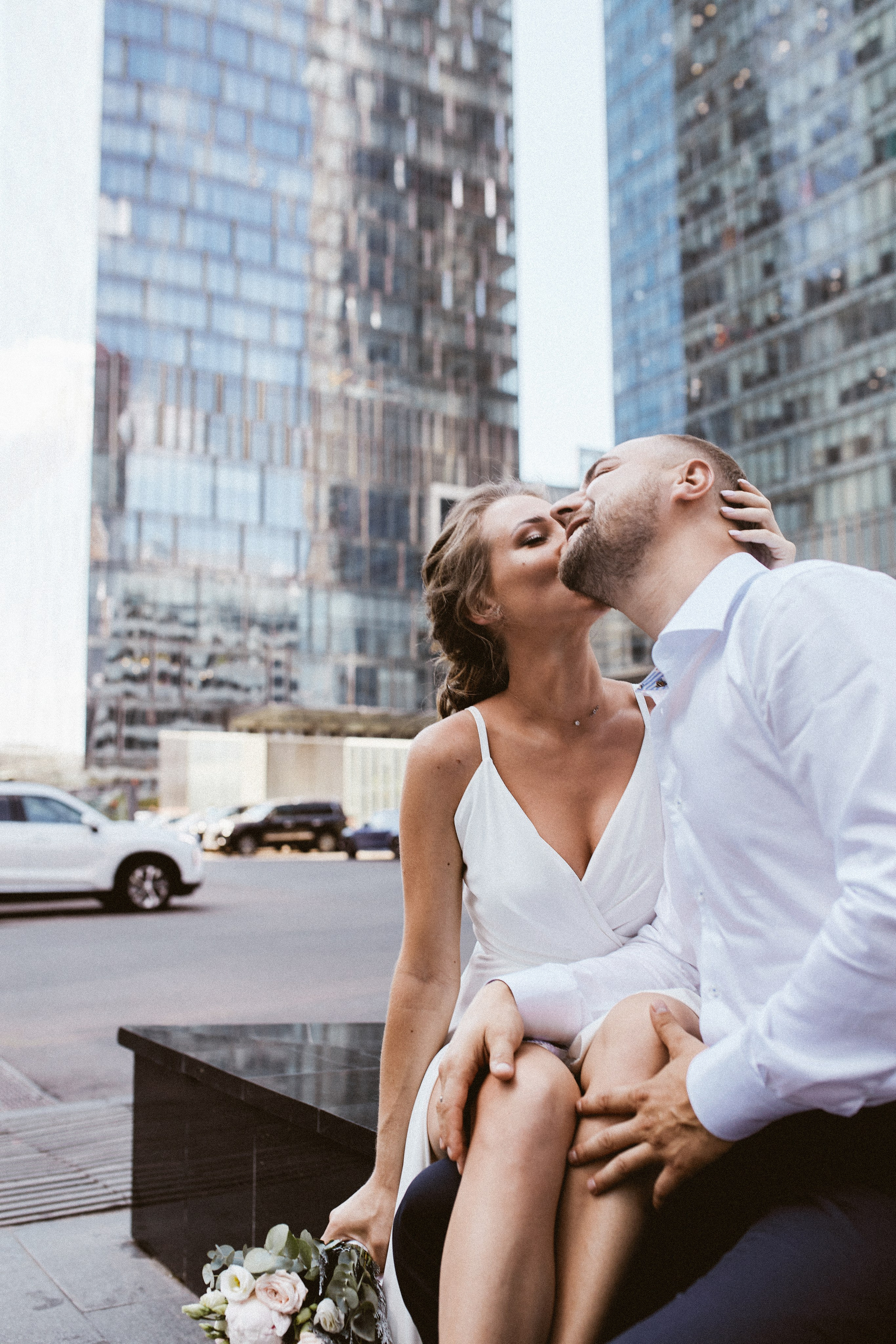 Свадьба в Сити. Портретный фотограф в Москве Мария Варлей