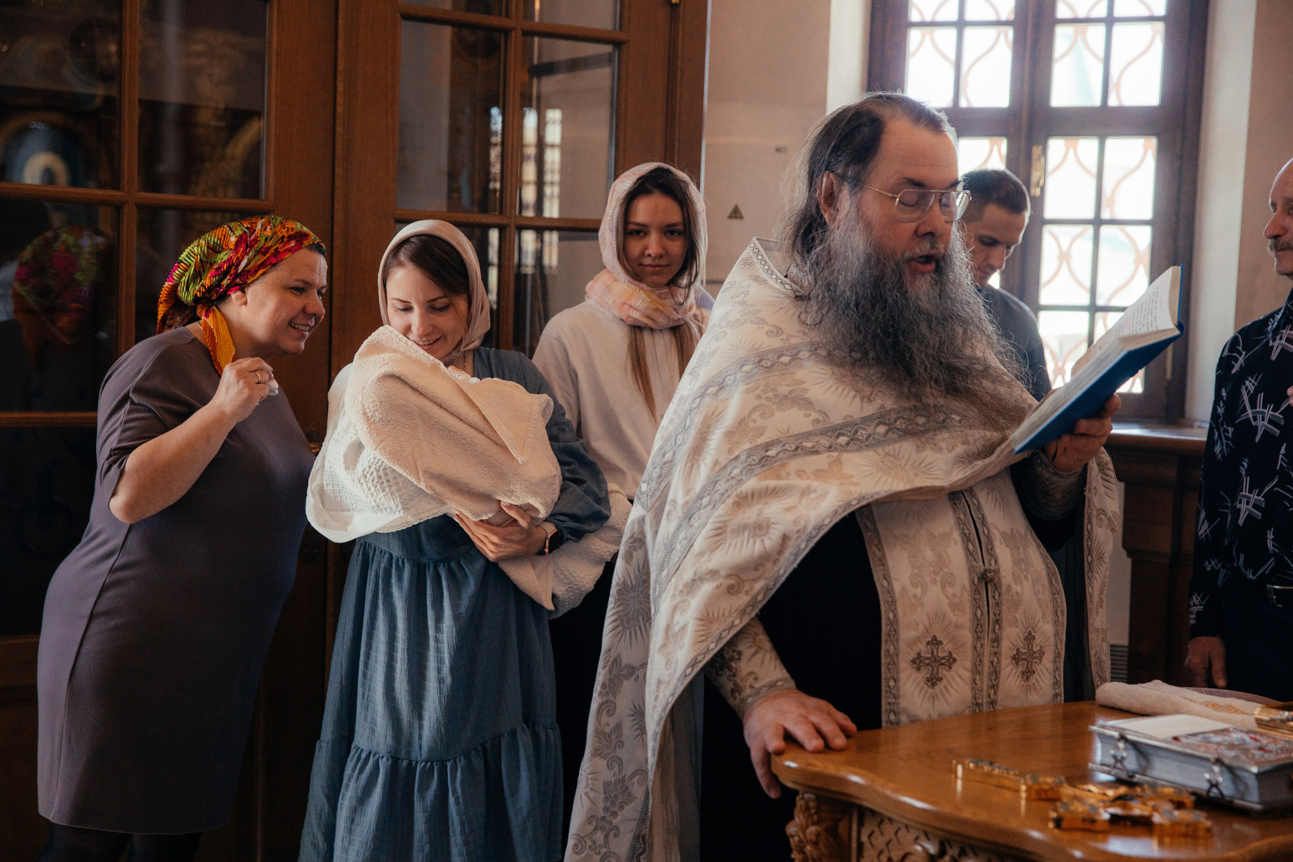 Таинство крещения Новый Иерусалим. Свадебный и семейный фотограф Скрынник Светлана