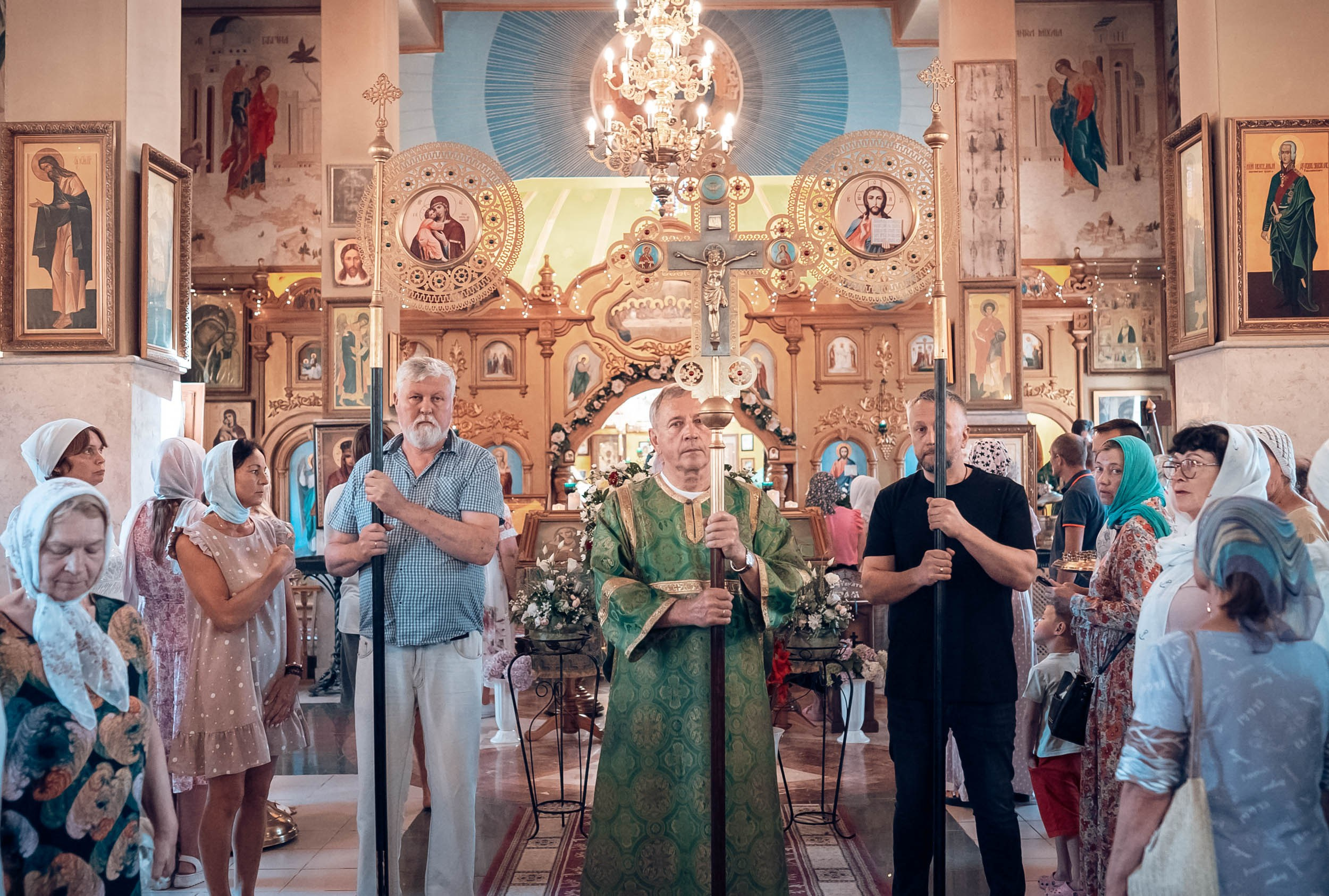 Престольный праздник храма Прп.Сергия Радонежского с. Орлиное. Церковный фотограф Севастополь
