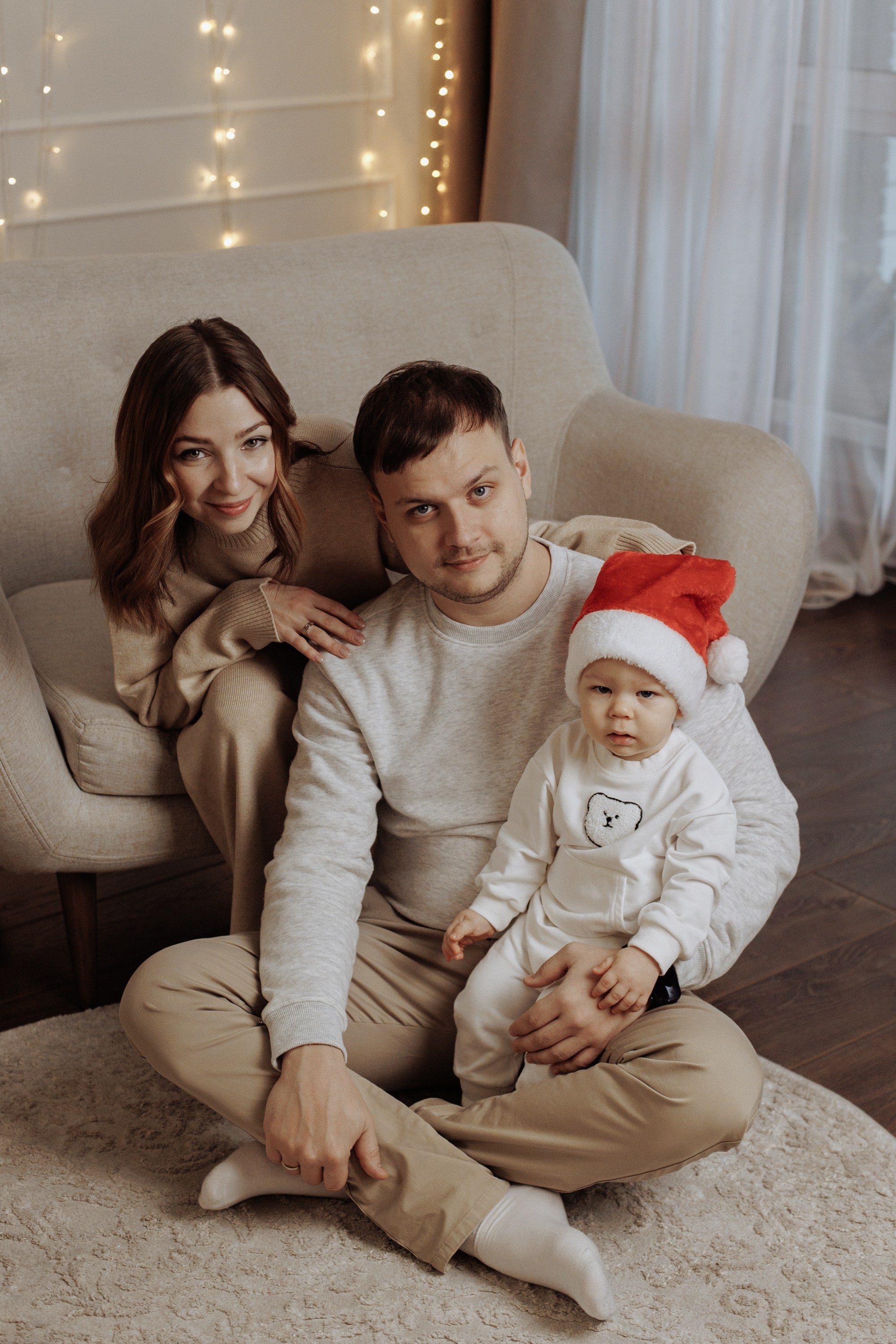 Семейная фотосессия «студия». Свадебный фотограф