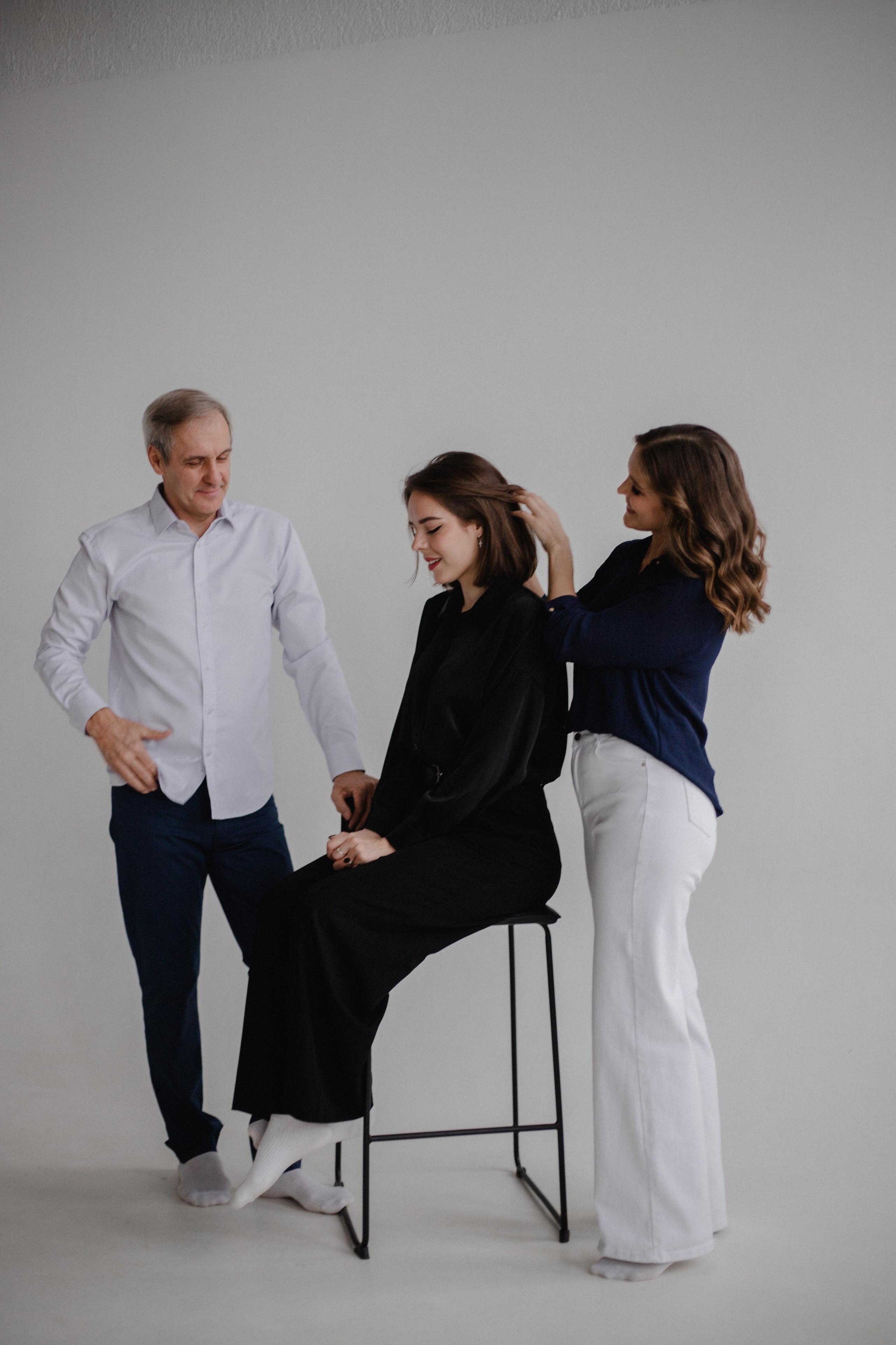 Студийная семейная съёмка