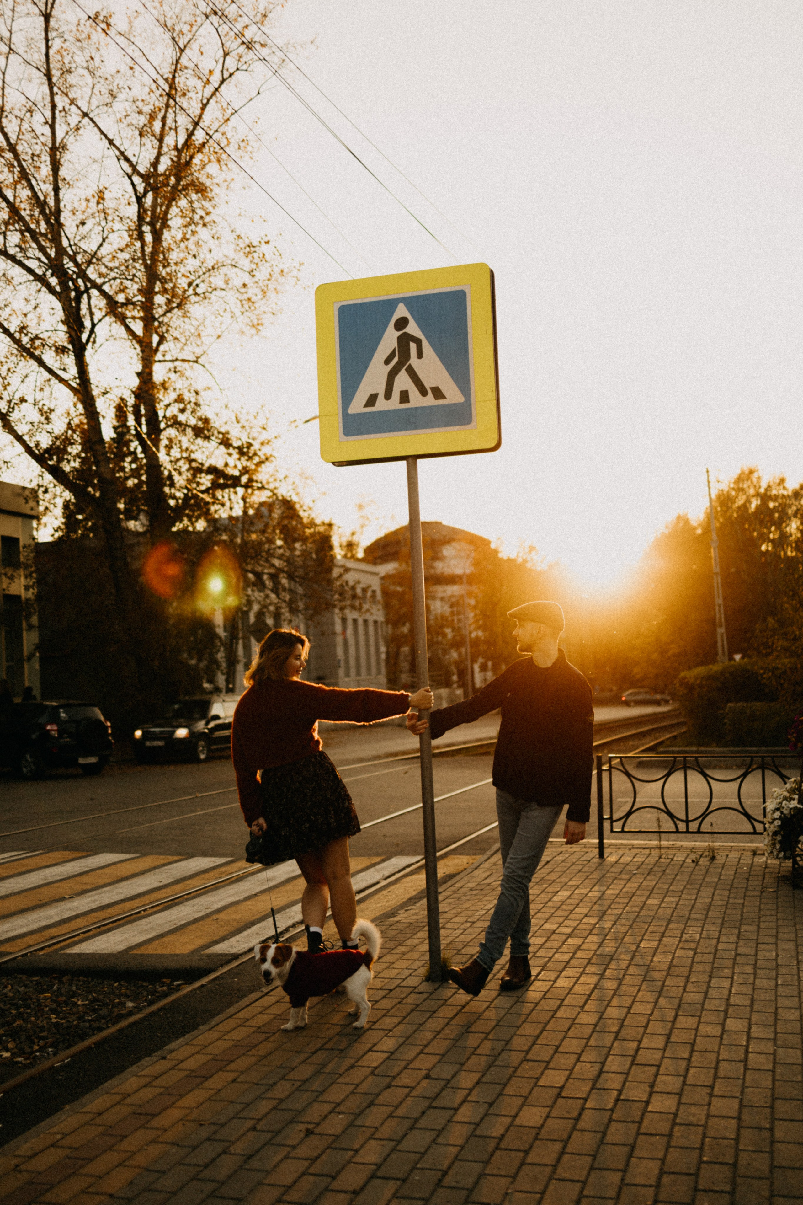 Прогулка втроём. Фотограф Настя Леонова