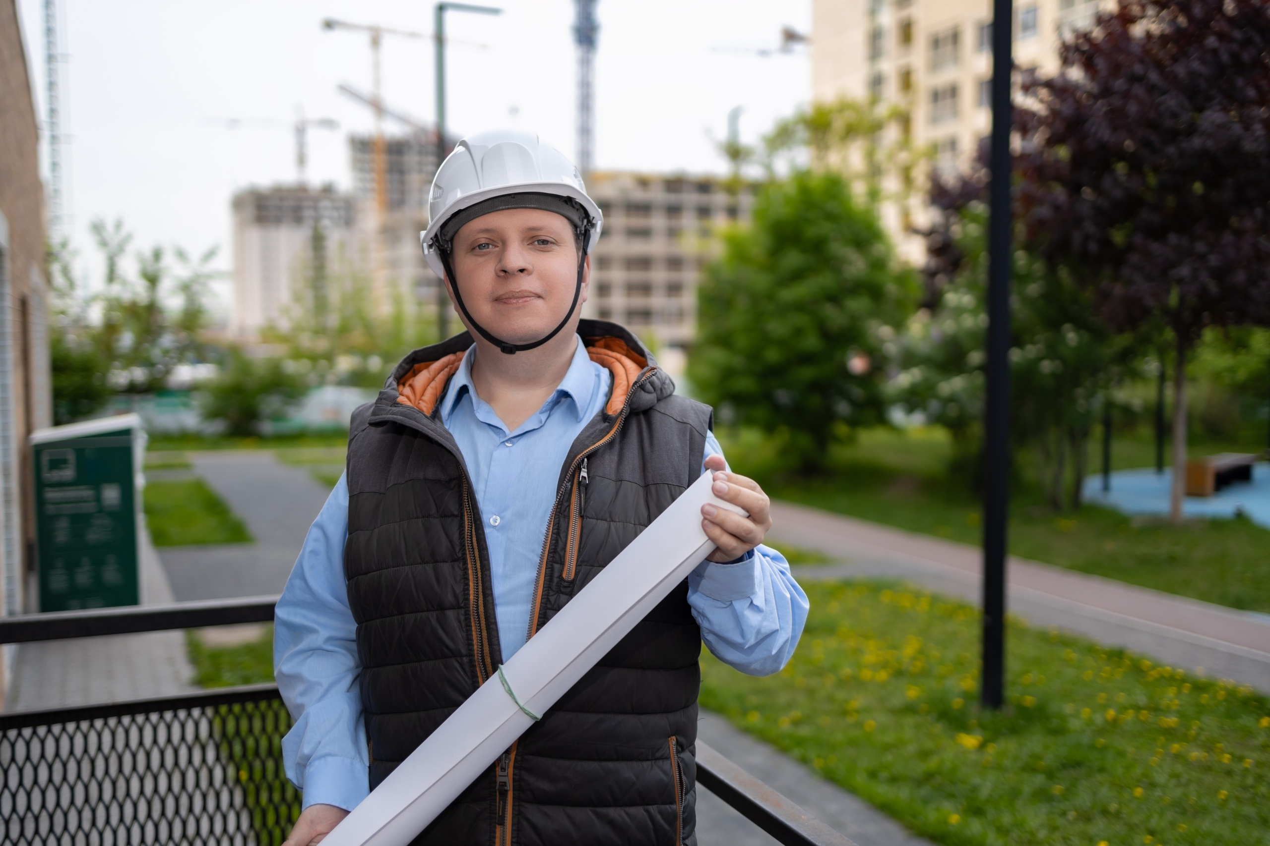 Фотосессия стройка. Инженеры. Репортажный, семейный и студийный фотограф в Москве Демин Алексей