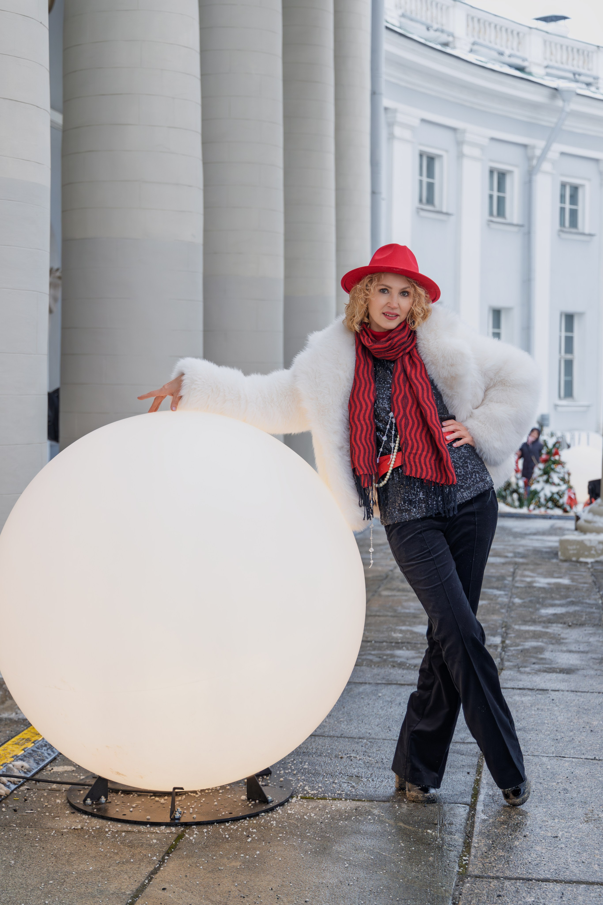 Новогодняя прогулка для Оксаны январь 2026. Репортажный, семейный и студийный фотограф в Москве Демин Алексей