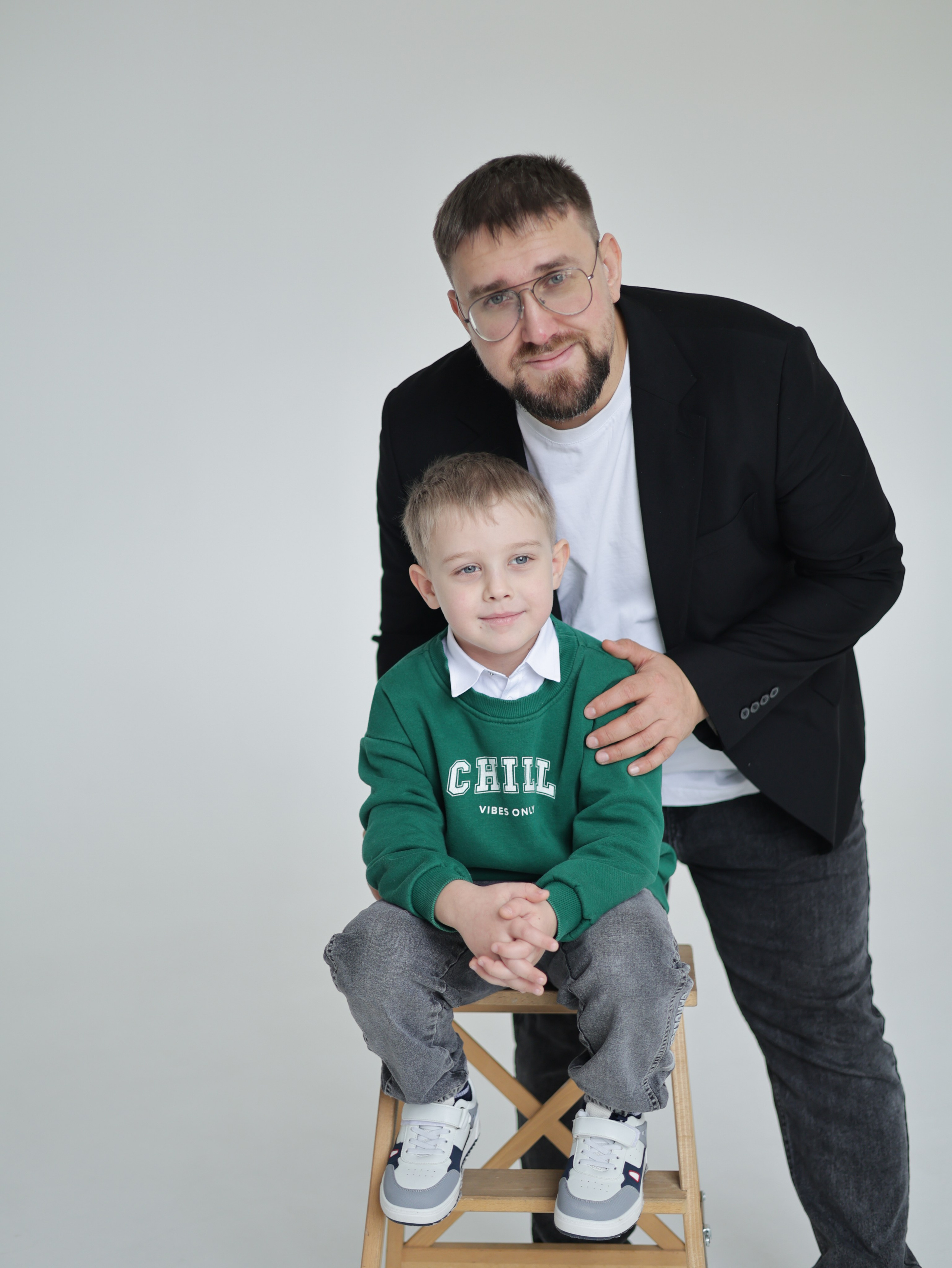 Отец и сын. Ежова Милена | Фотограф Москва / Балашиха