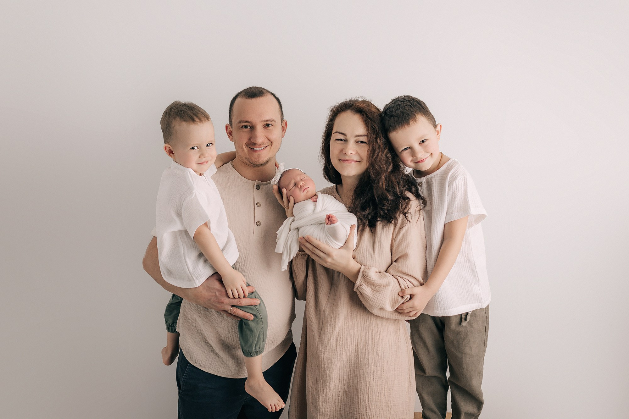 София 8 дней. Семейный фотограф новорождённых в Серпухове Юлия Новикова +79637785957