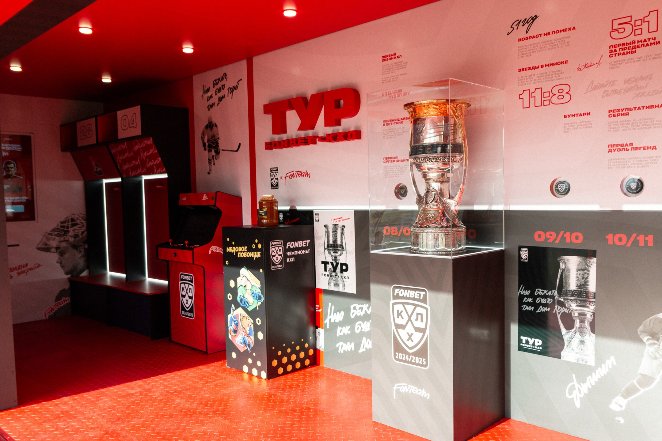 Fonbet — Музей КХЛ. Фотограф в Ярославле Никита Зайцев