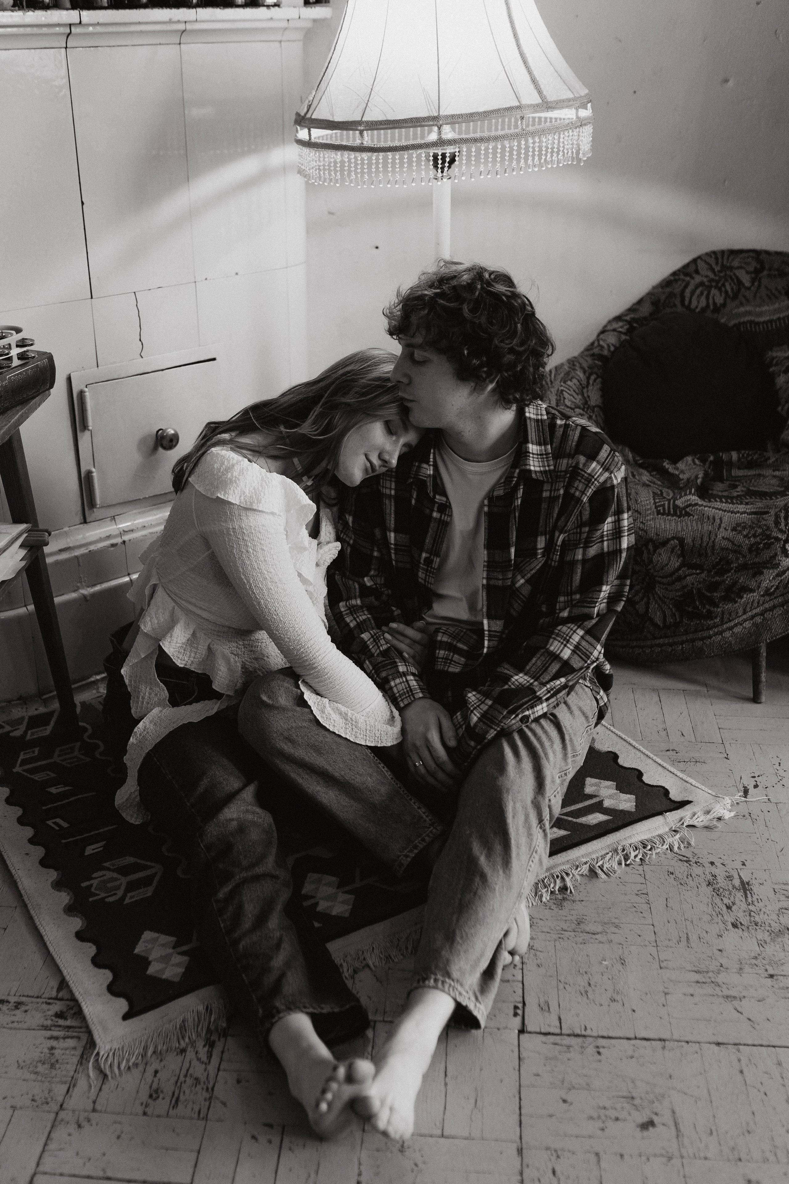 В питерской квартирке на Никольской. Фотограф Саратов