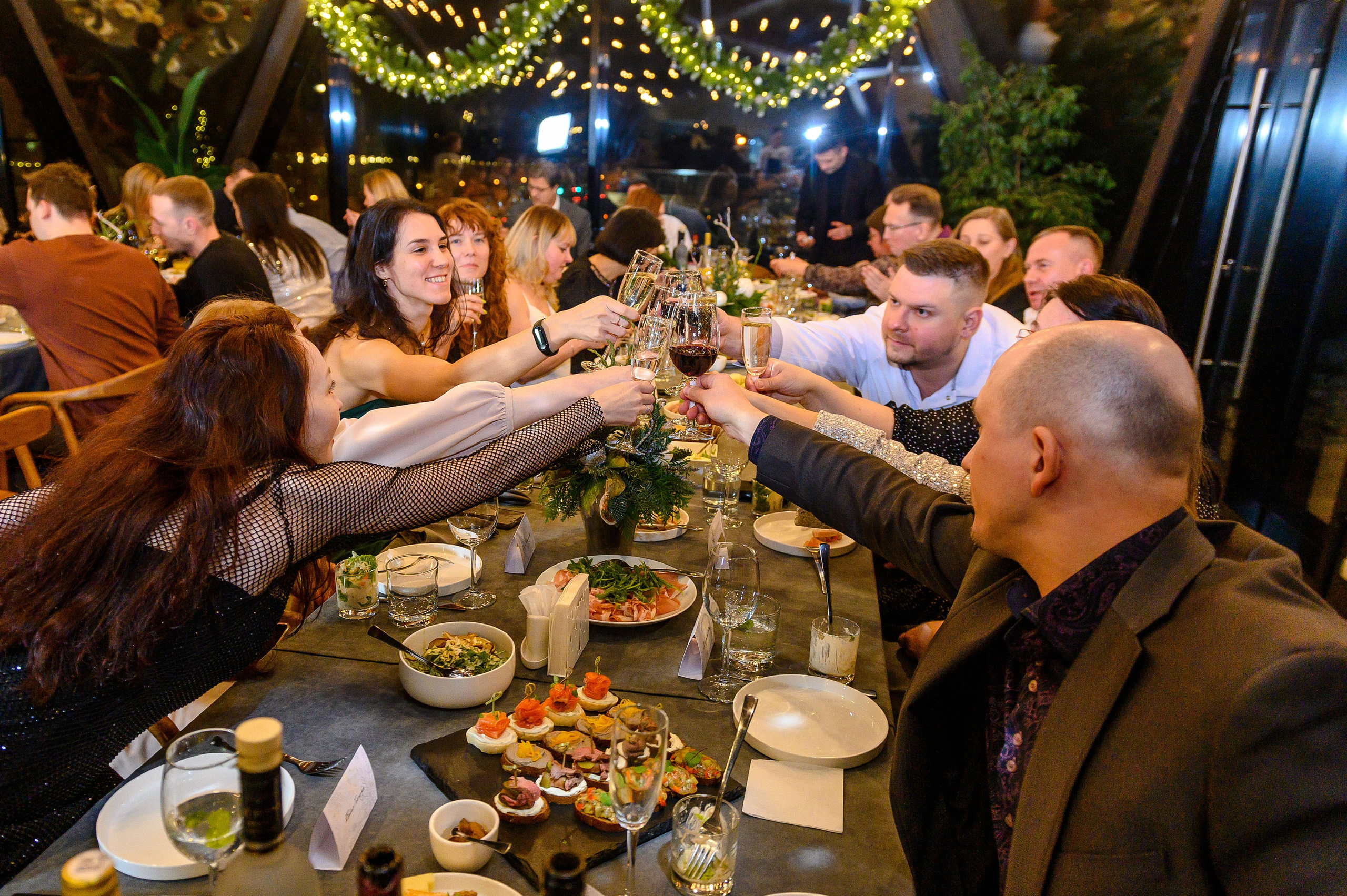 Фотосъемка новогоднего корпоратива. Семейный и свадебный фотограф в Санкт-Петербурге Гришин Юрий