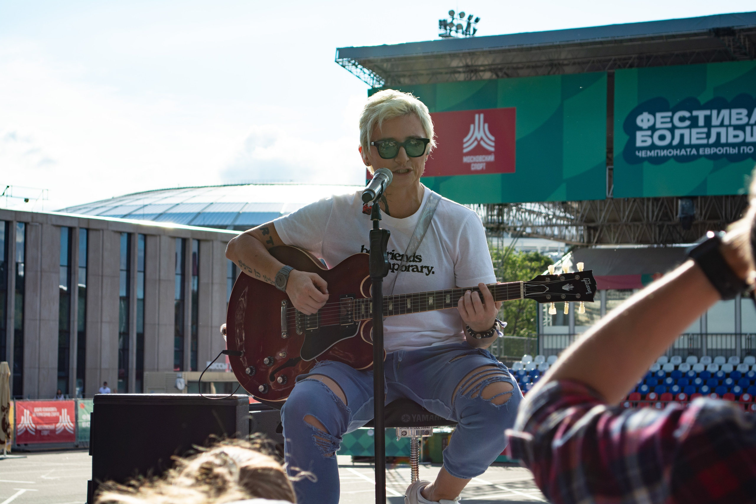 Съемка концерта