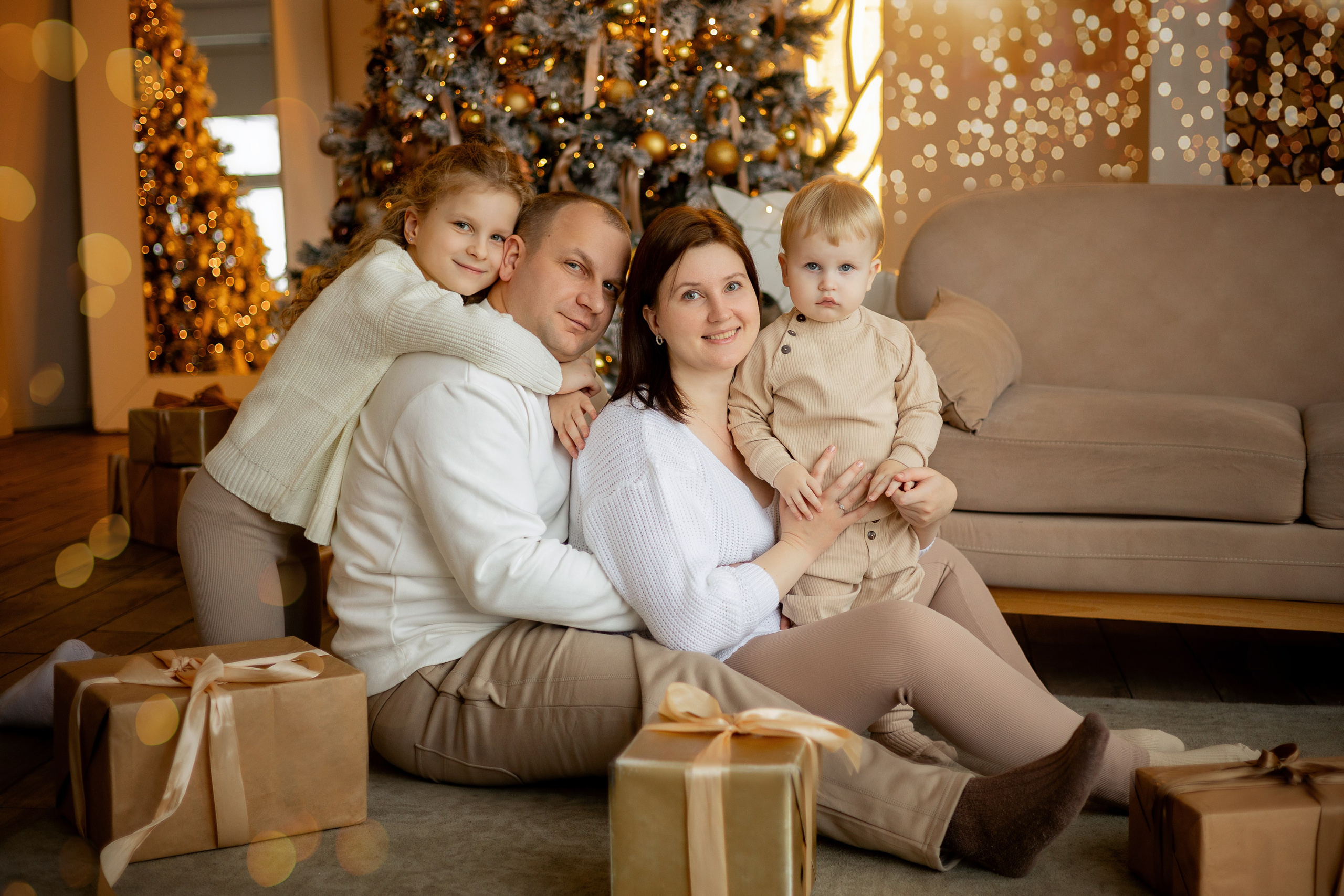 Семейная новогодняя история. Зал Норд. Фотограф Ульянкина Мария