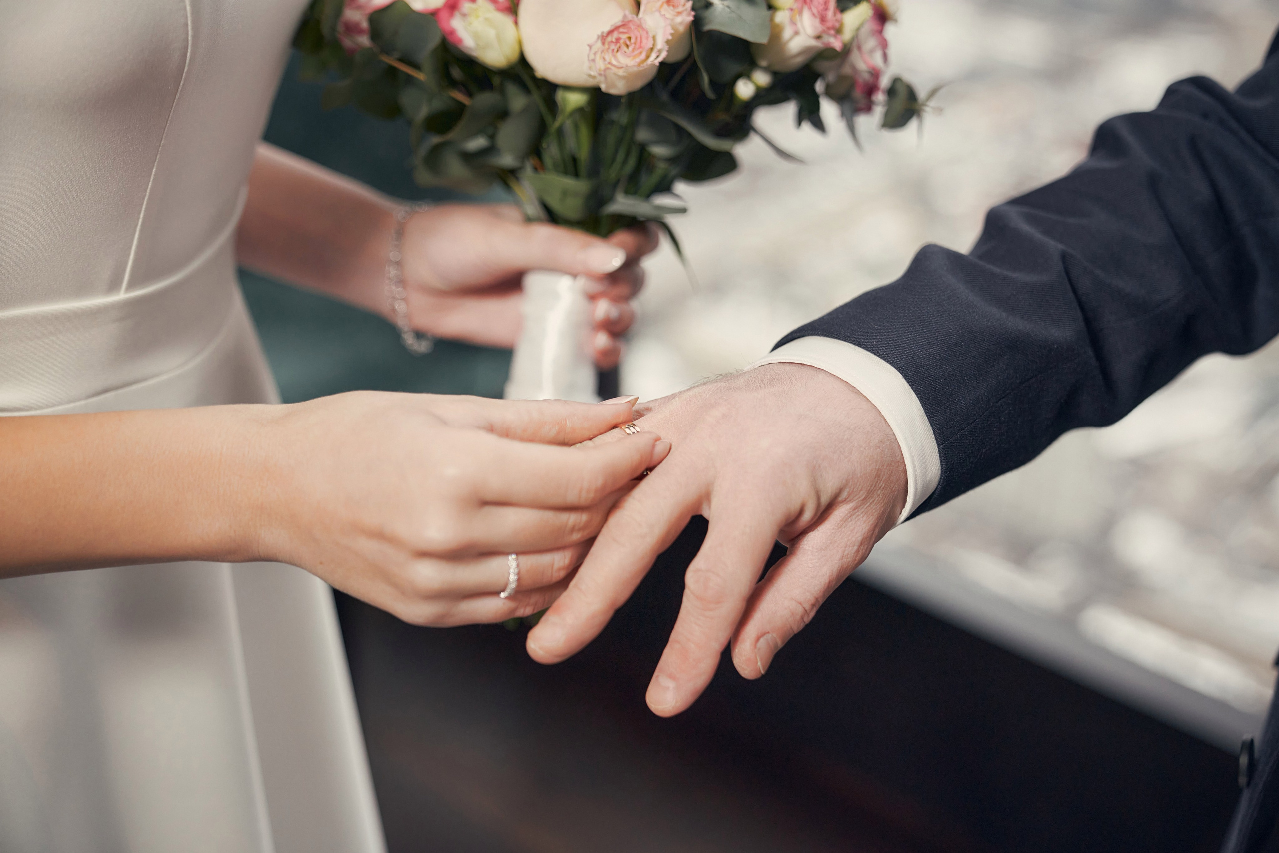 Свадебная Фотосессия в Москва-Сити, ресторан Birds