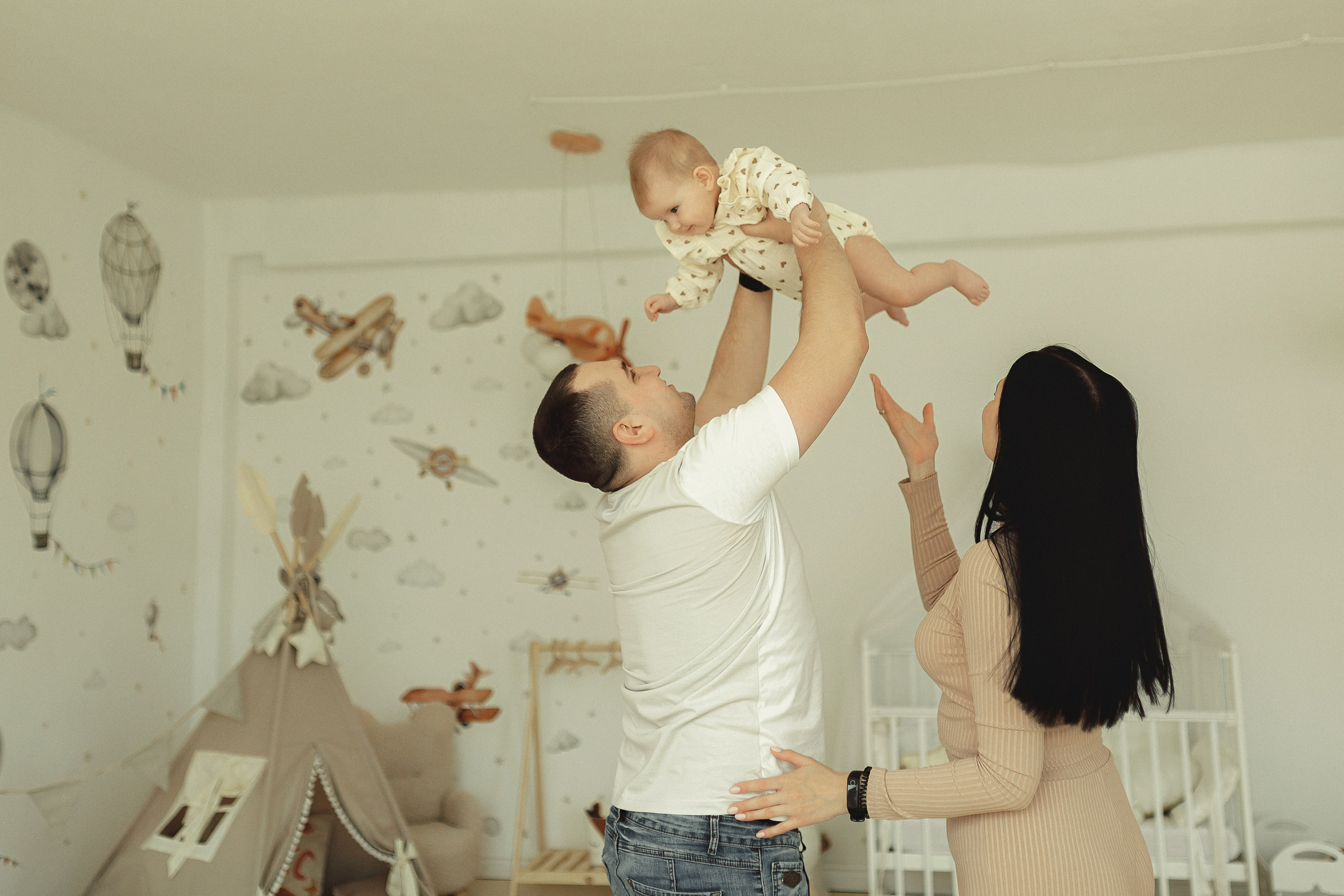 Эвелина, Женя и Милана. Семейный фотограф в Новосибирске Екатерина Сафронова