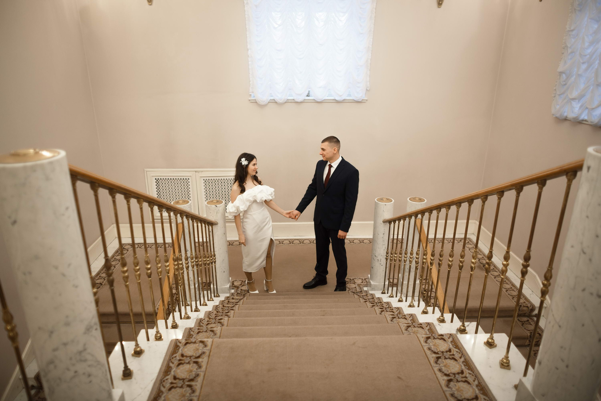 Зимняя свадьба в Пушкине. Свадебный фотограф Игорь Брундасов 8PHOTO на свадьбу венчание загс СПб