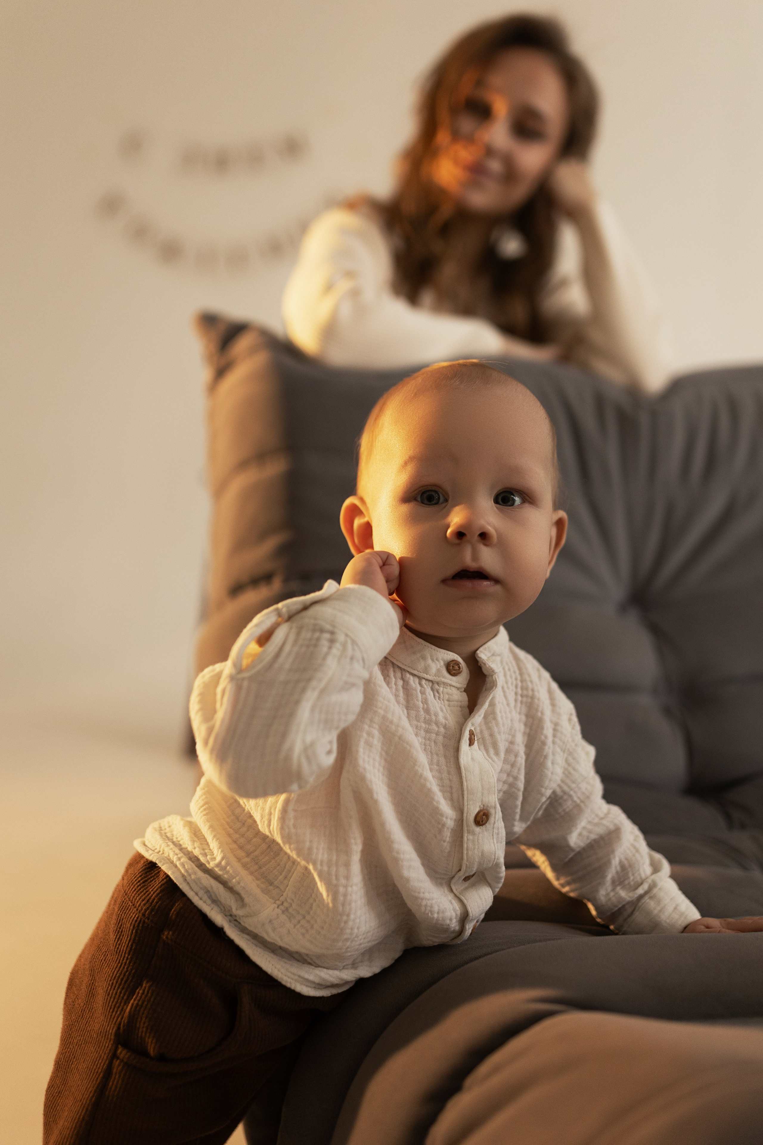 Наталья, Гурьян и Демид. Фотограф Алина Кучумова