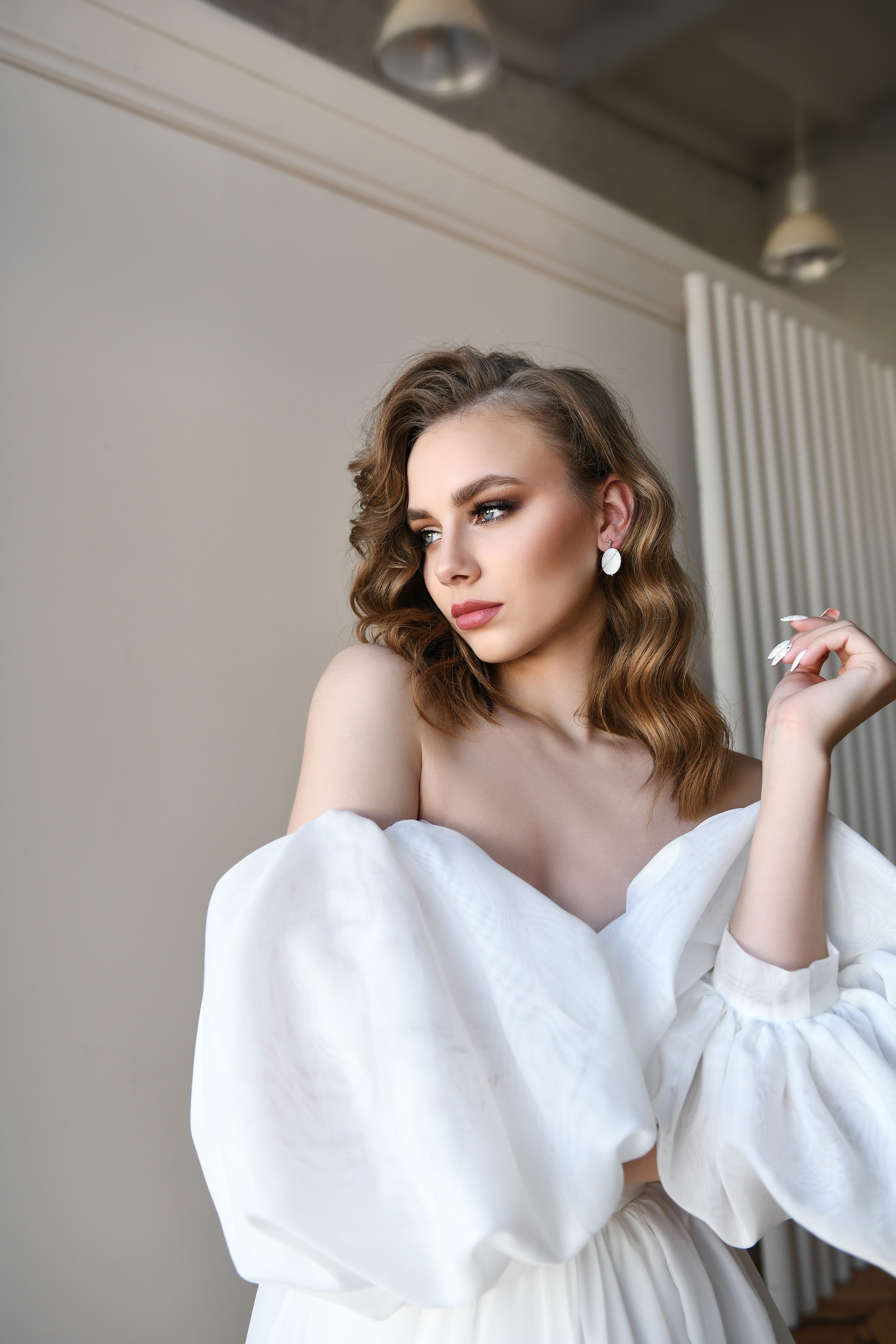 Невеста Ангелина. Контентная фотосессия для портфолио свадебного стилиста. Портретный и контент фотограф в Воронеже Елена Николайчик