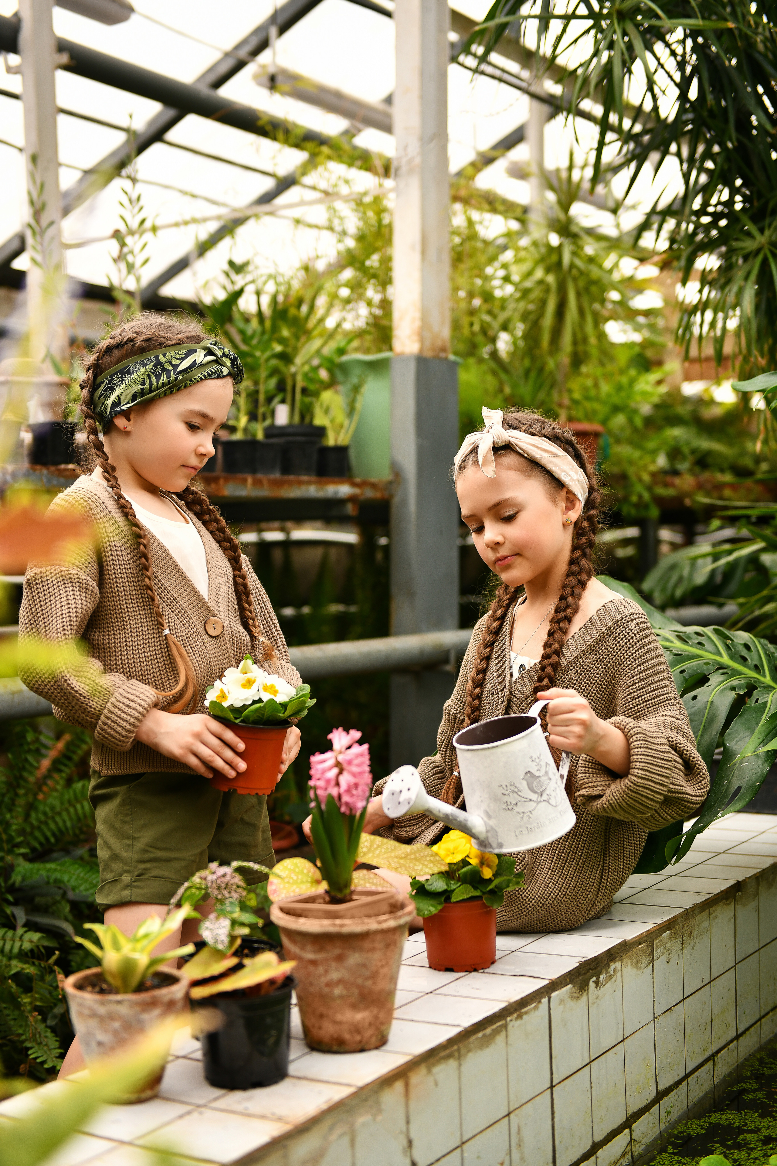 Александра и Юлиана. Ботанический сад, Воронеж