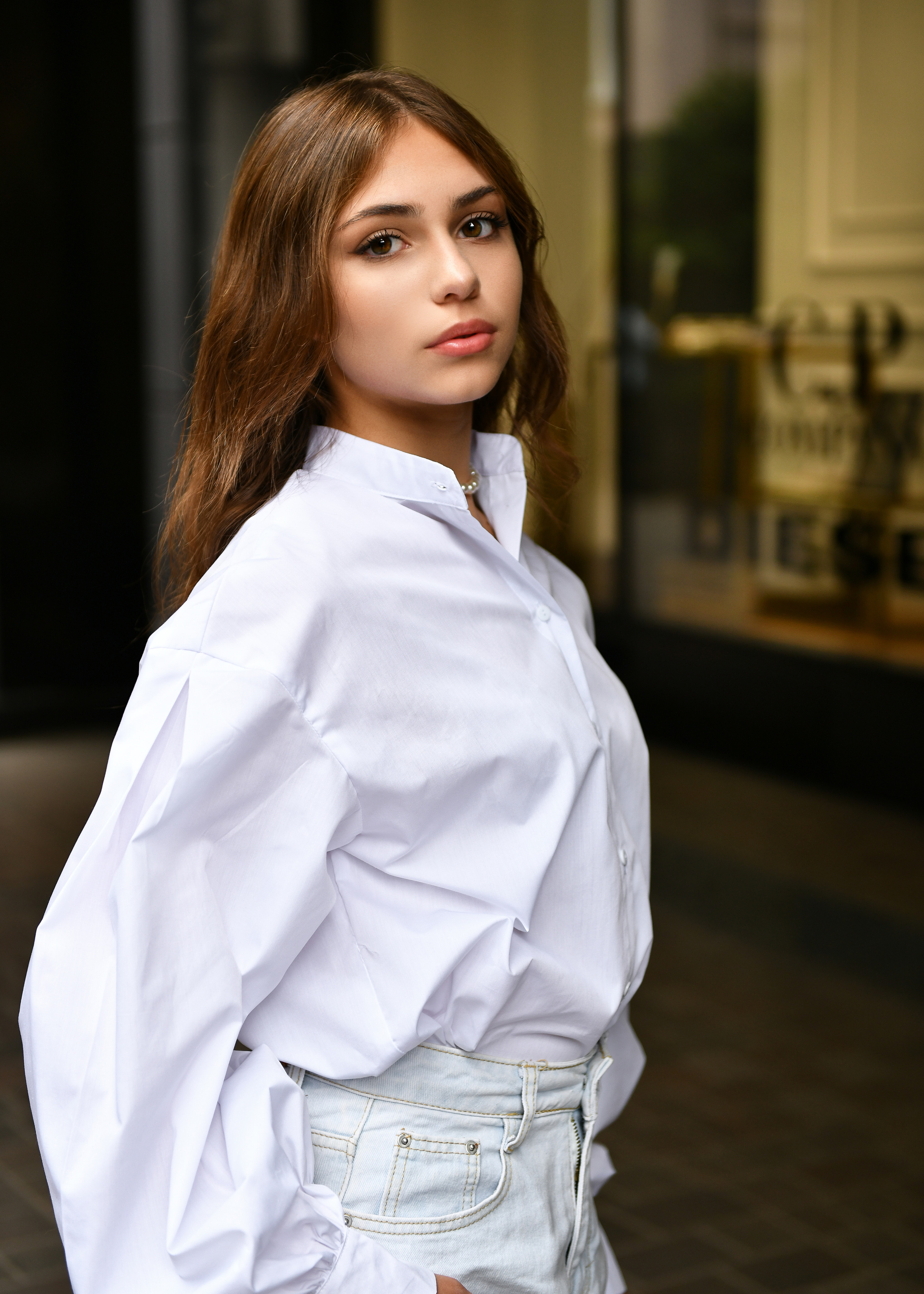 Альбина. Городская прогулка. Портретный и контент фотограф в Воронеже Елена Николайчик