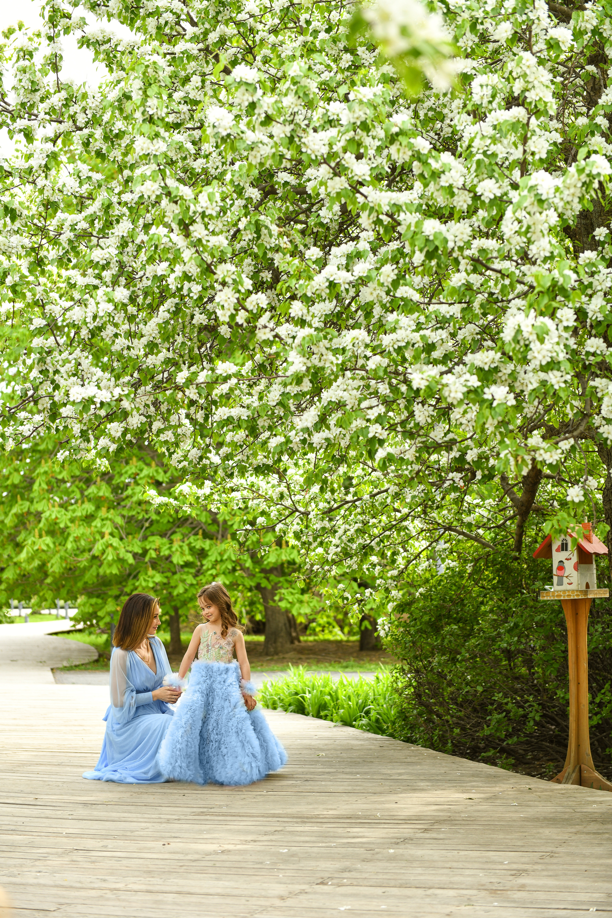 Мама и дочка. Прогулка в парке «Музеон», Москва. Портретный и контент фотограф в Воронеже Елена Николайчик