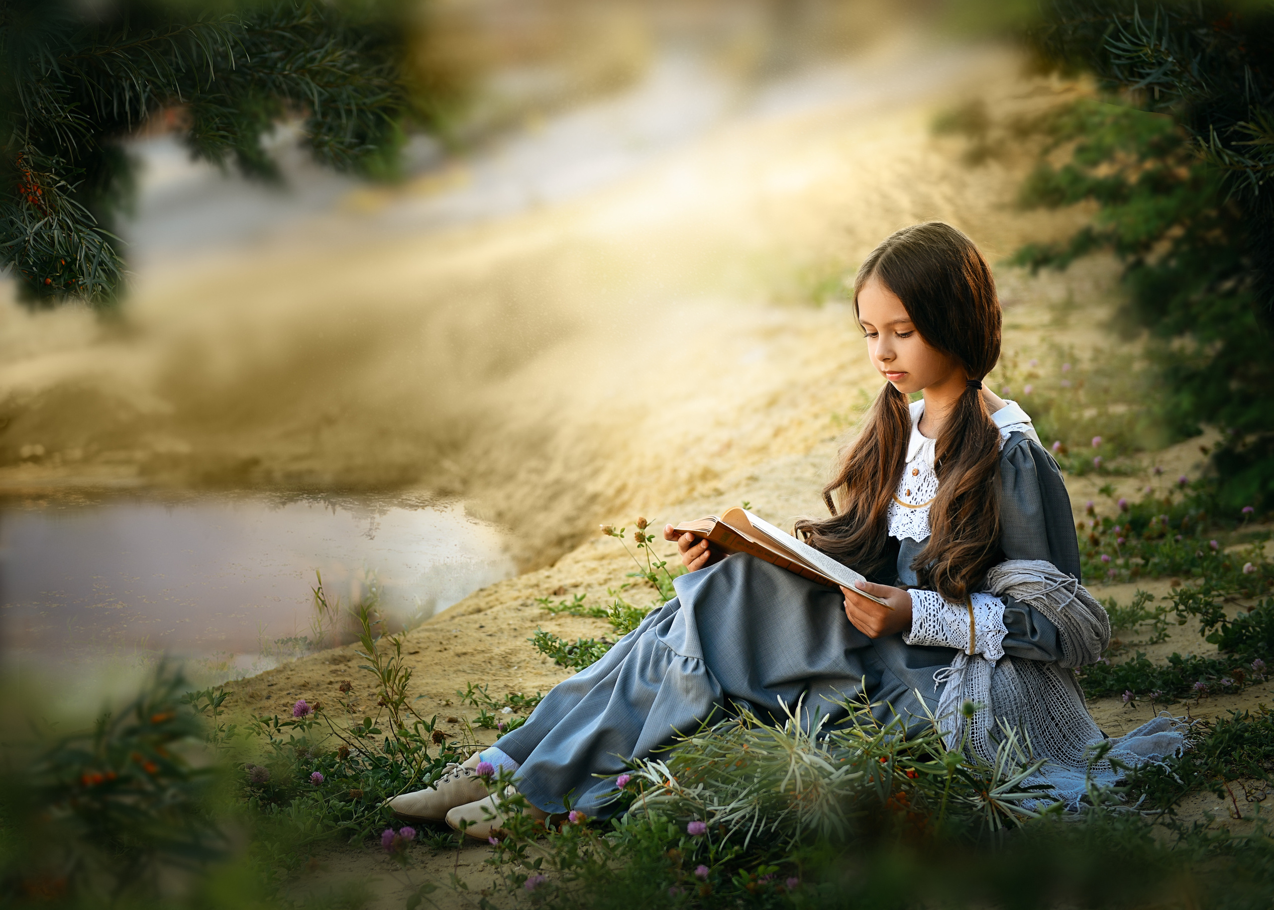 Евангелина. Белый колодец. Портретный и контент фотограф в Воронеже Елена Николайчик