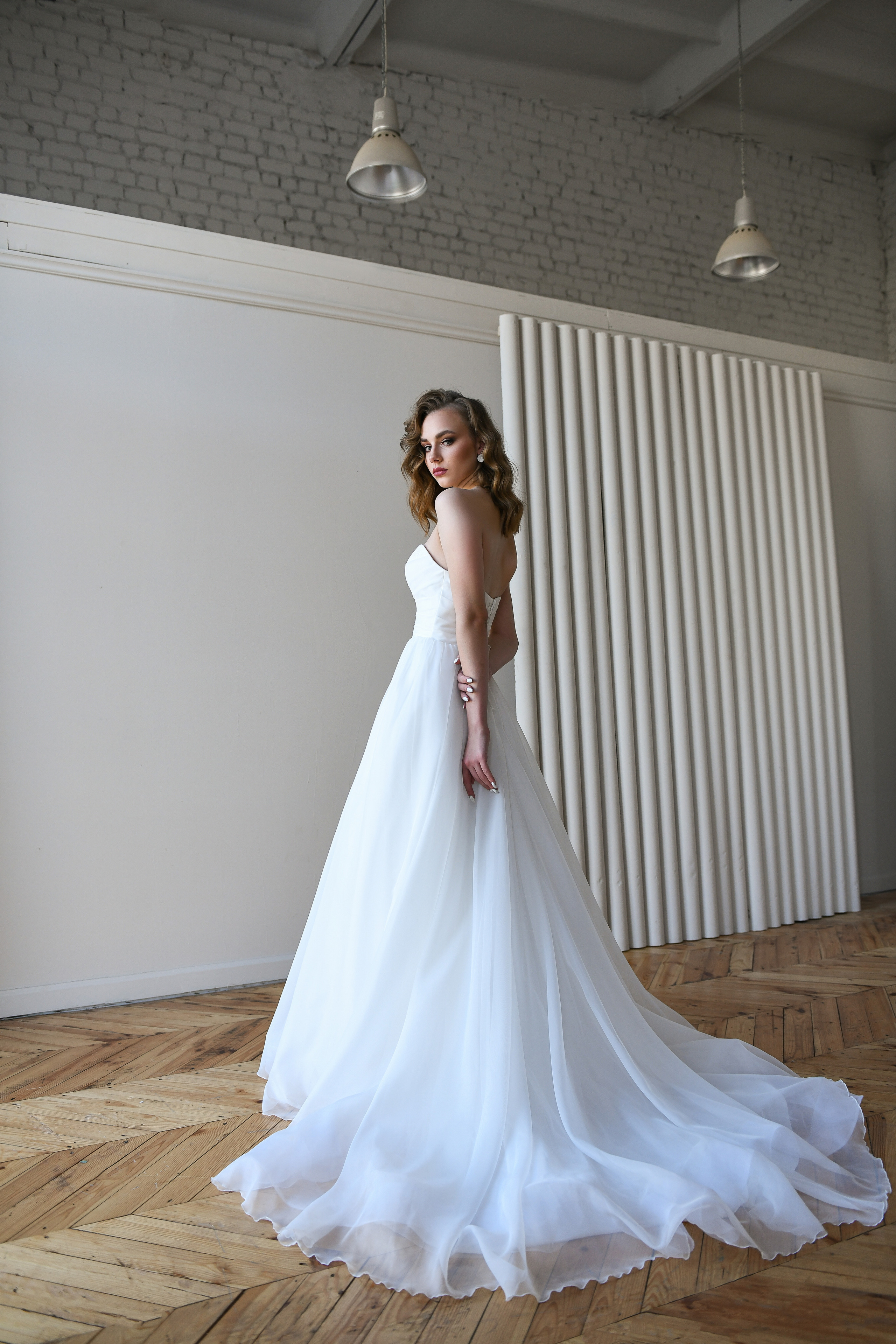 Невеста Ангелина. Контентная фотосессия для портфолио свадебного стилиста. Портретный и контент фотограф в Воронеже Елена Николайчик