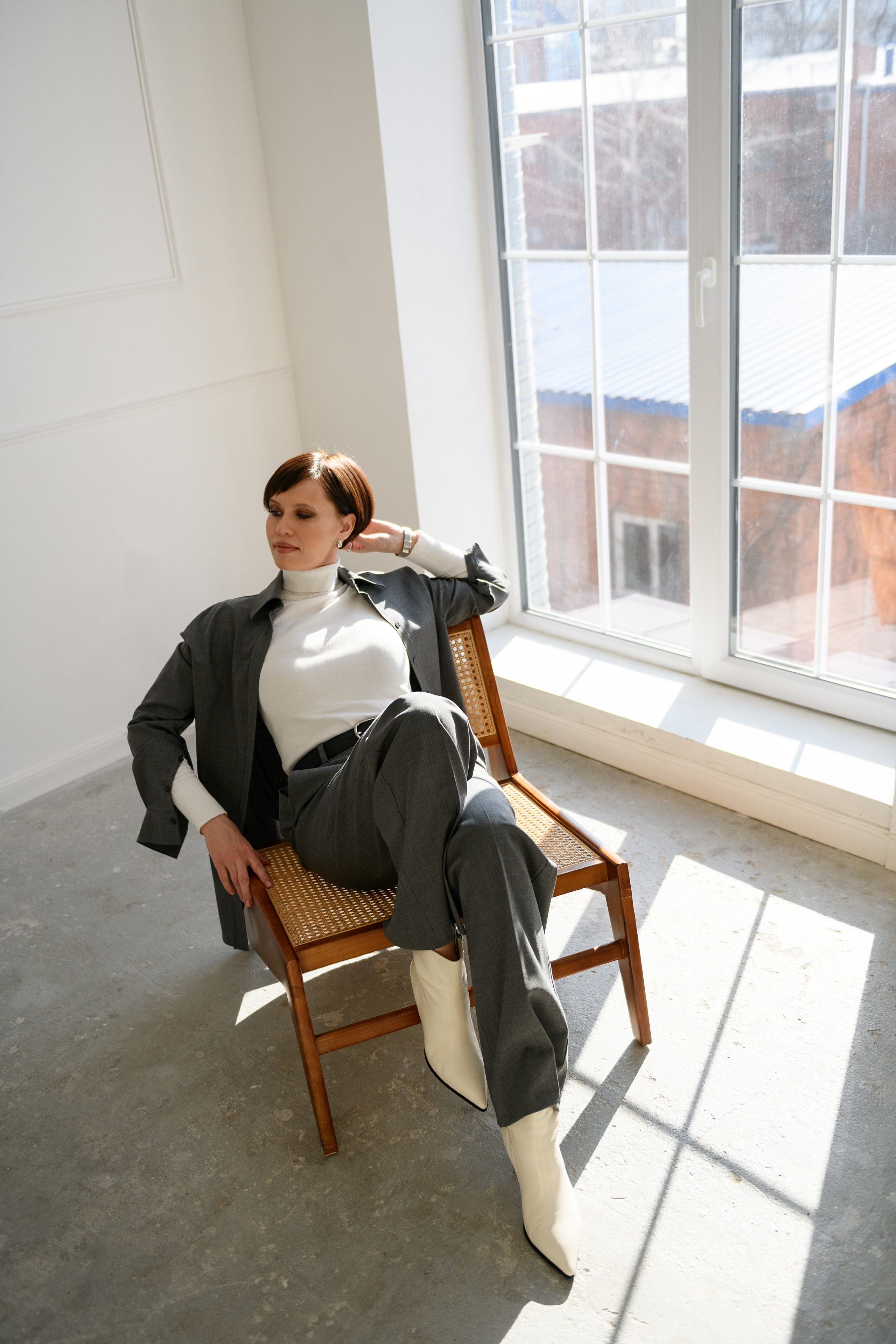 Юлия. Имиджевая контентная фотосессия для стилиста и дизайнера одежды. Портретный и контент фотограф в Воронеже Елена Николайчик