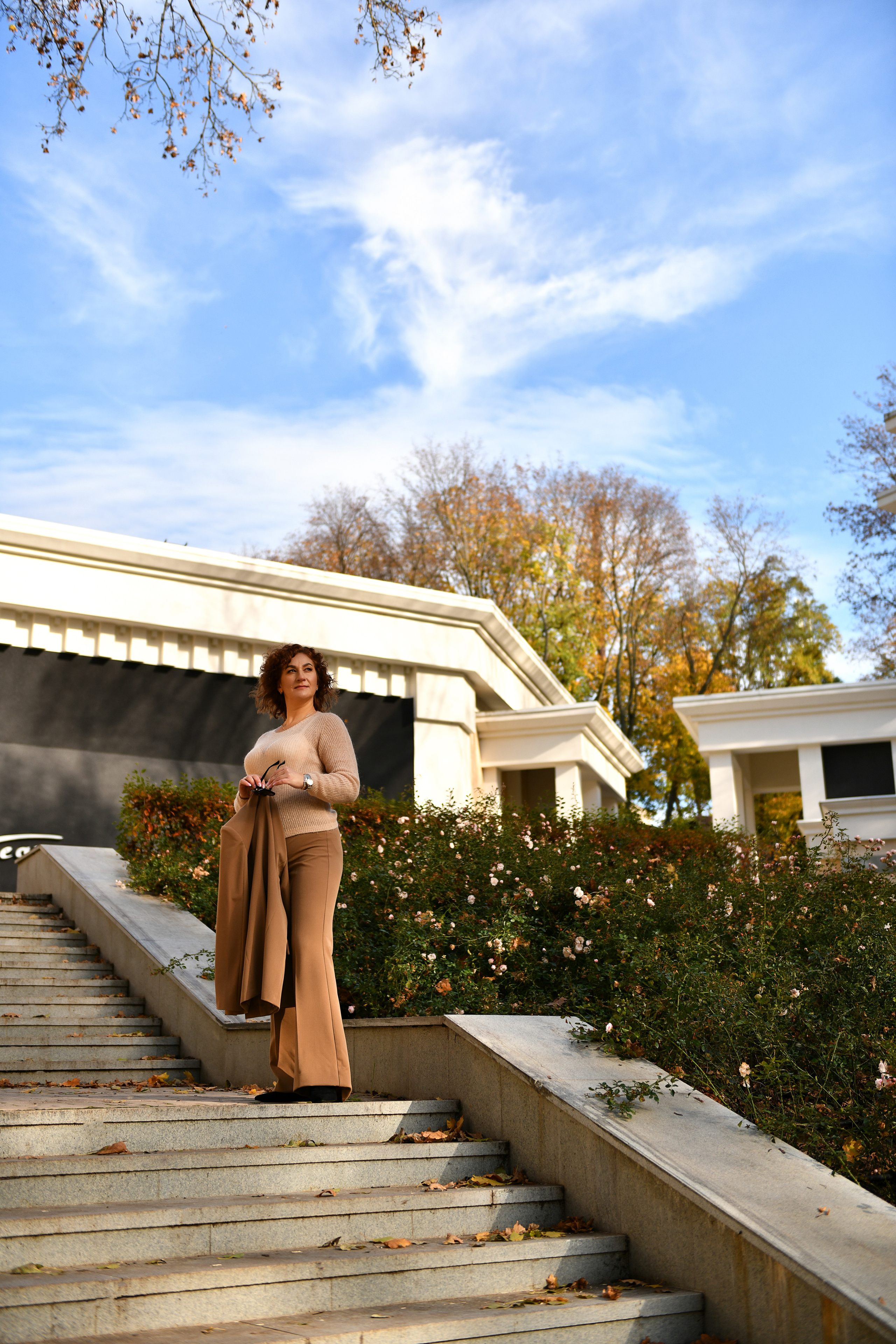 Наталья. Прогулка, парк Динамо