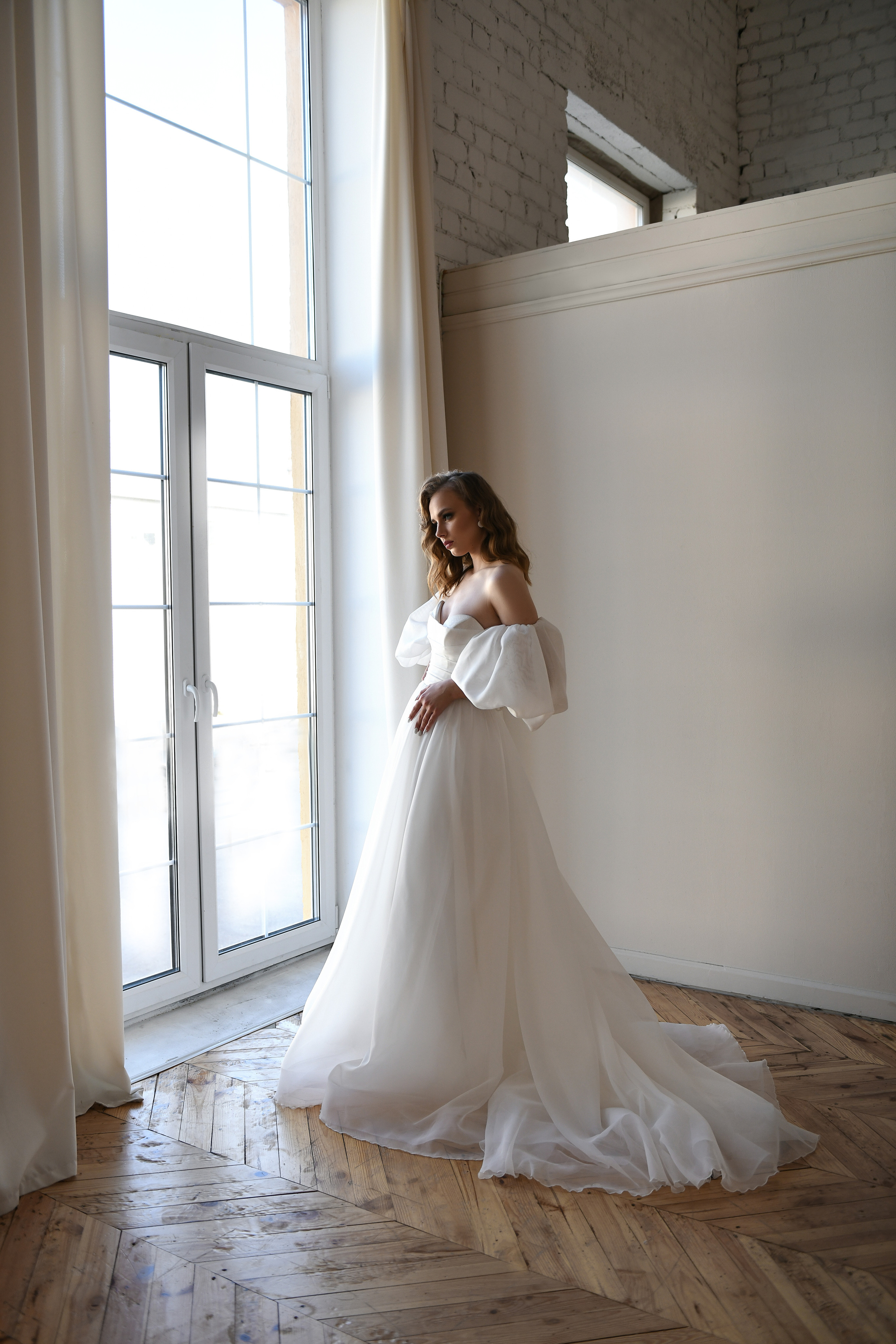 Невеста Ангелина. Контентная фотосессия для портфолио свадебного стилиста. Портретный и контент фотограф в Воронеже Елена Николайчик