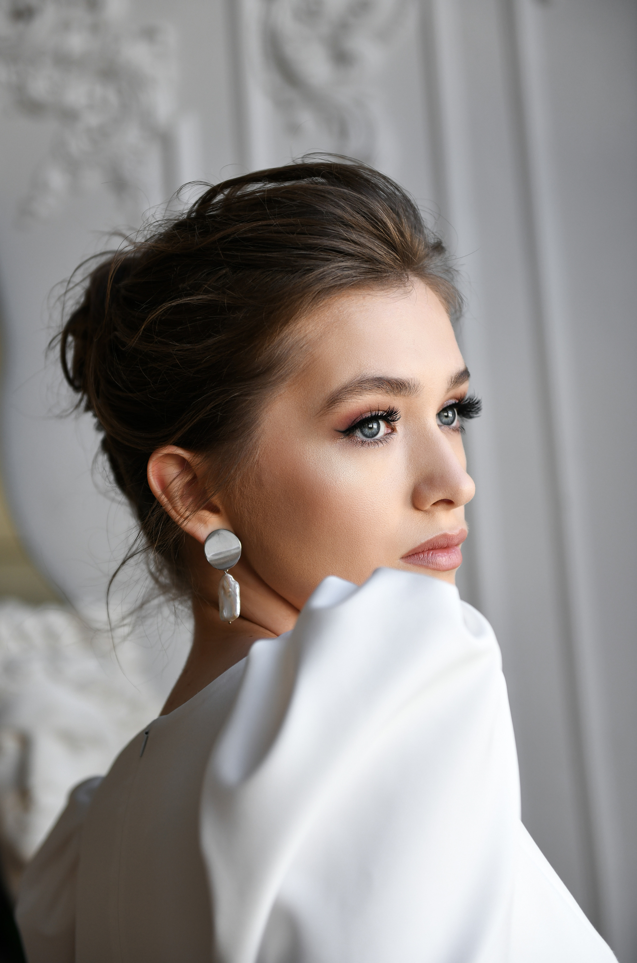 Невеста Ольга. Контентная съёмка для портфолио свадебного стилиста. Портретный и контент фотограф в Воронеже Елена Николайчик