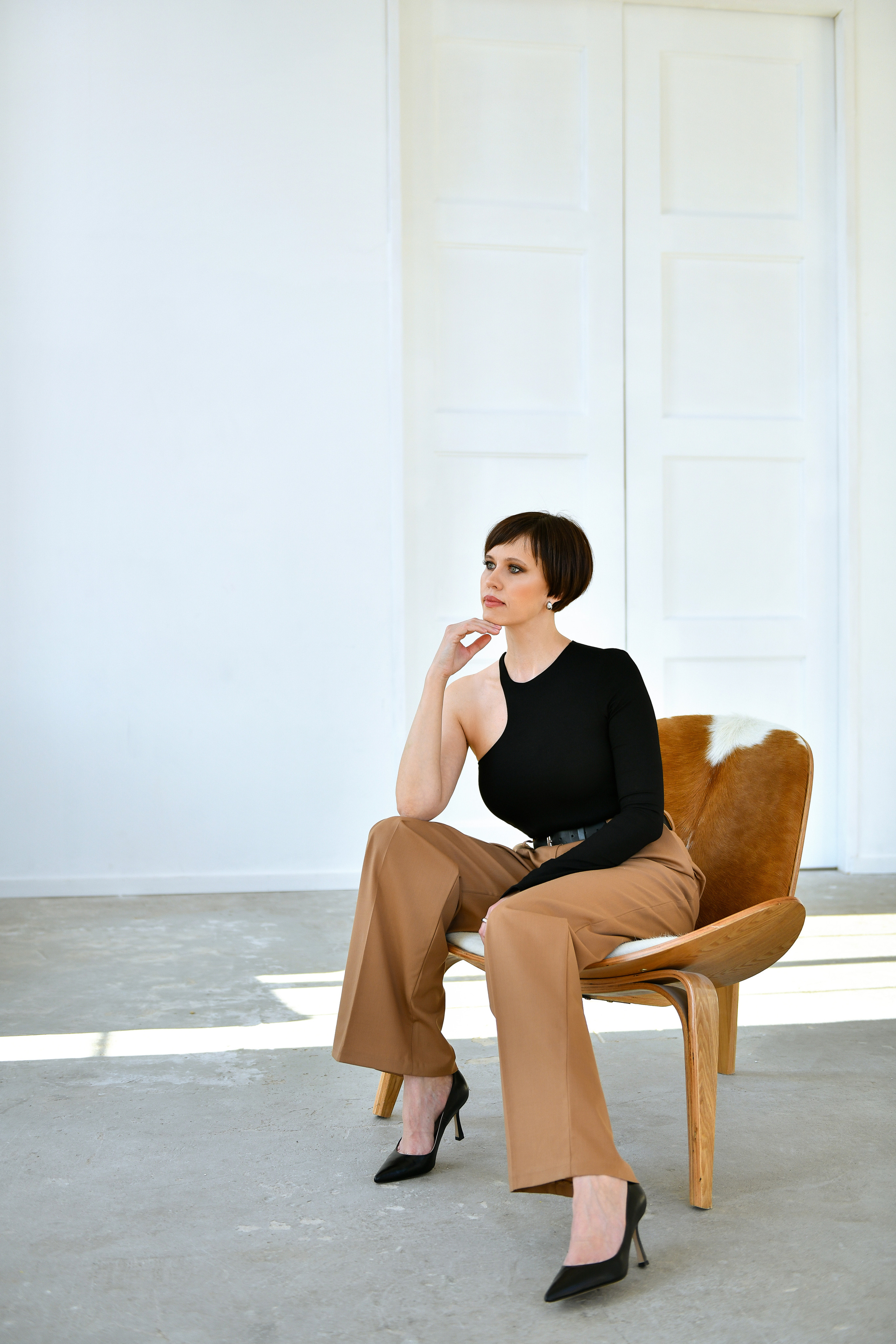 Юлия. Имиджевая контентная фотосессия для стилиста и дизайнера одежды. Портретный и контент фотограф в Воронеже Елена Николайчик