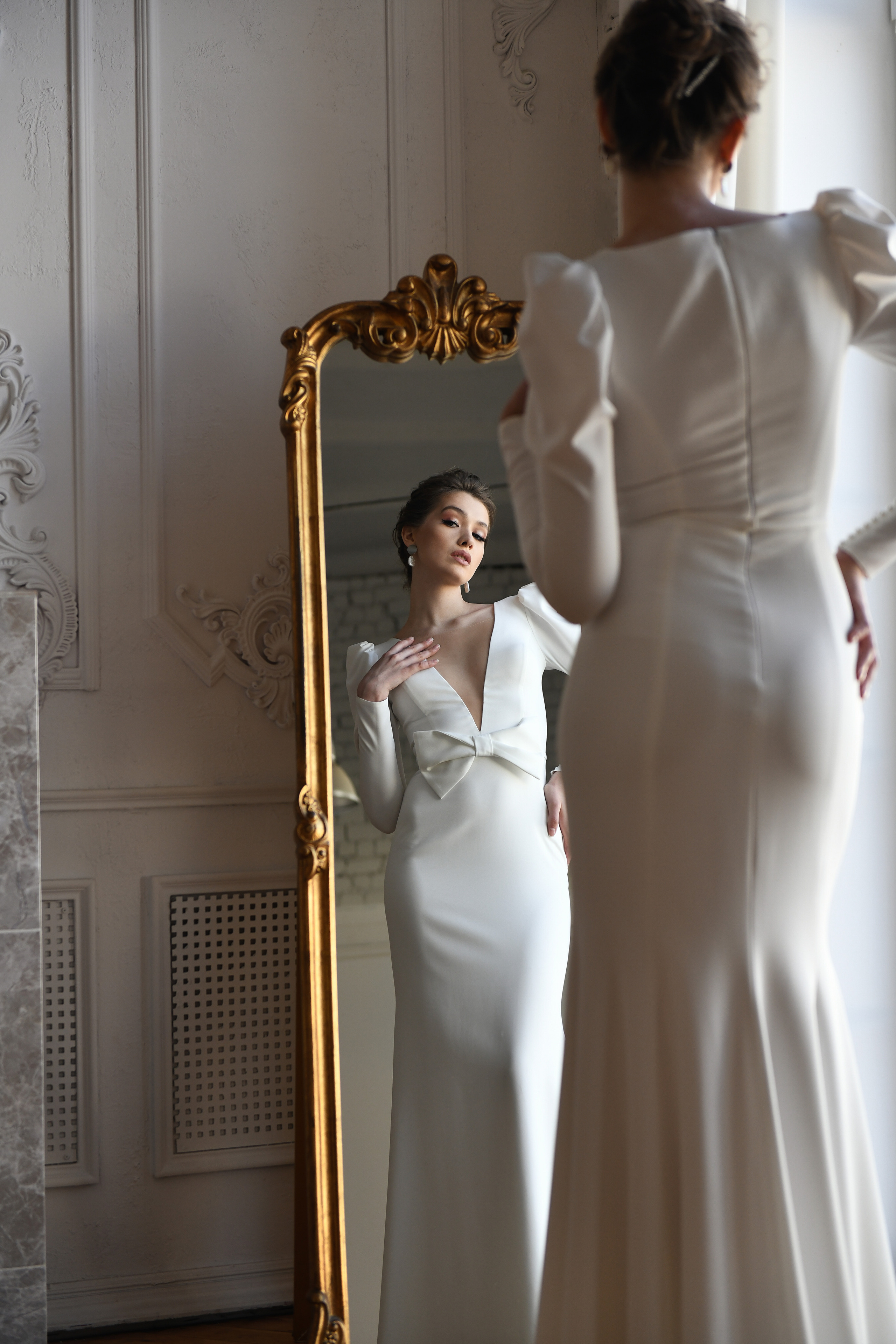 Невеста Ольга. Контентная съёмка для портфолио свадебного стилиста. Портретный и контент фотограф в Воронеже Елена Николайчик