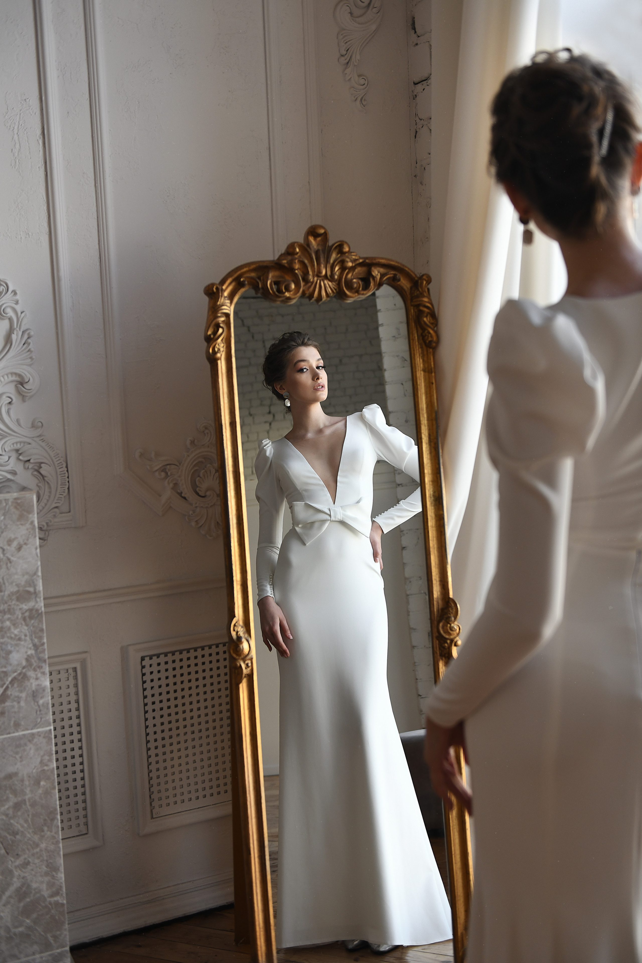 Невеста Ольга. Контентная съёмка для портфолио свадебного стилиста. Портретный и контент фотограф в Воронеже Елена Николайчик