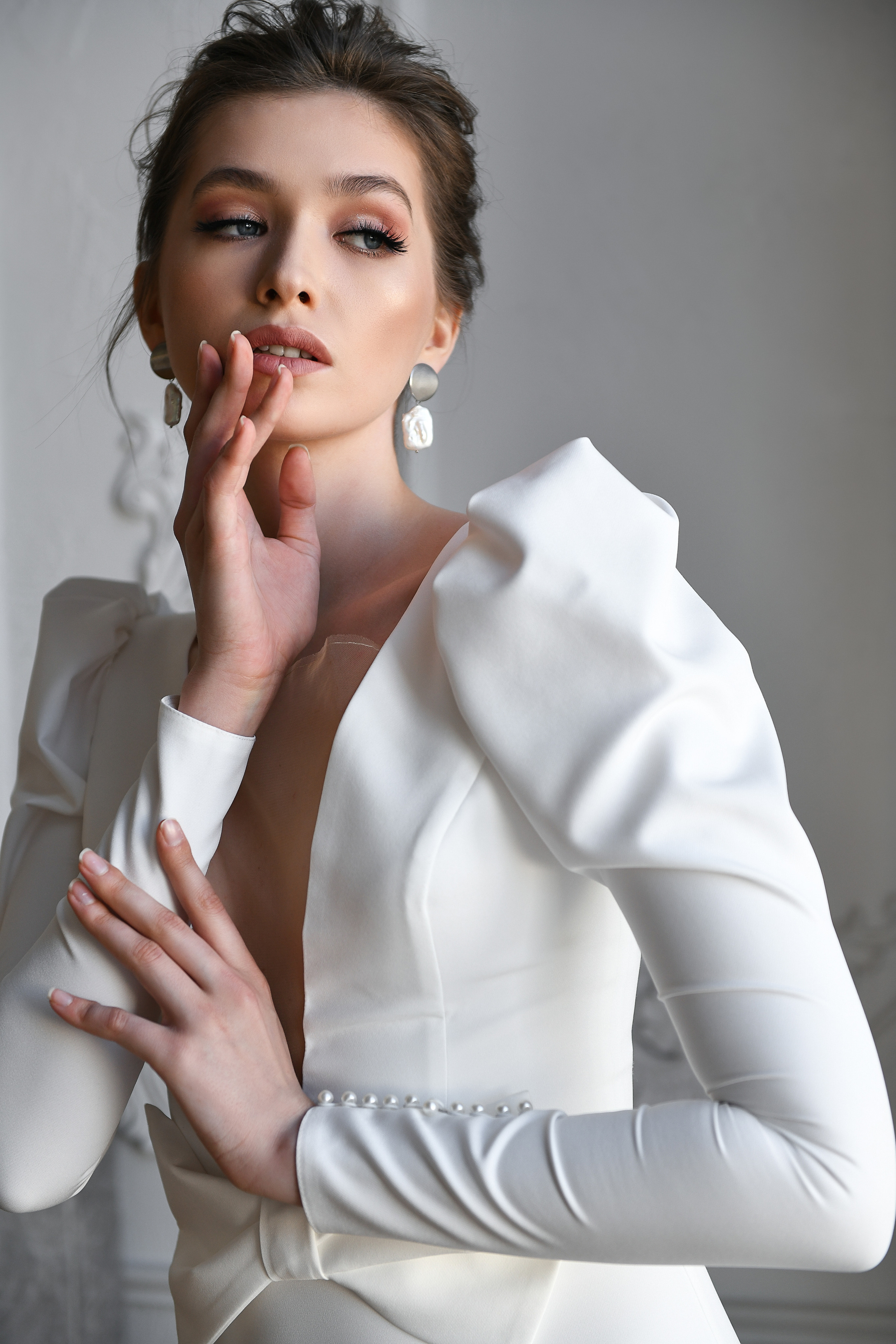 Невеста Ольга. Контентная съёмка для портфолио свадебного стилиста. Портретный и контент фотограф в Воронеже Елена Николайчик