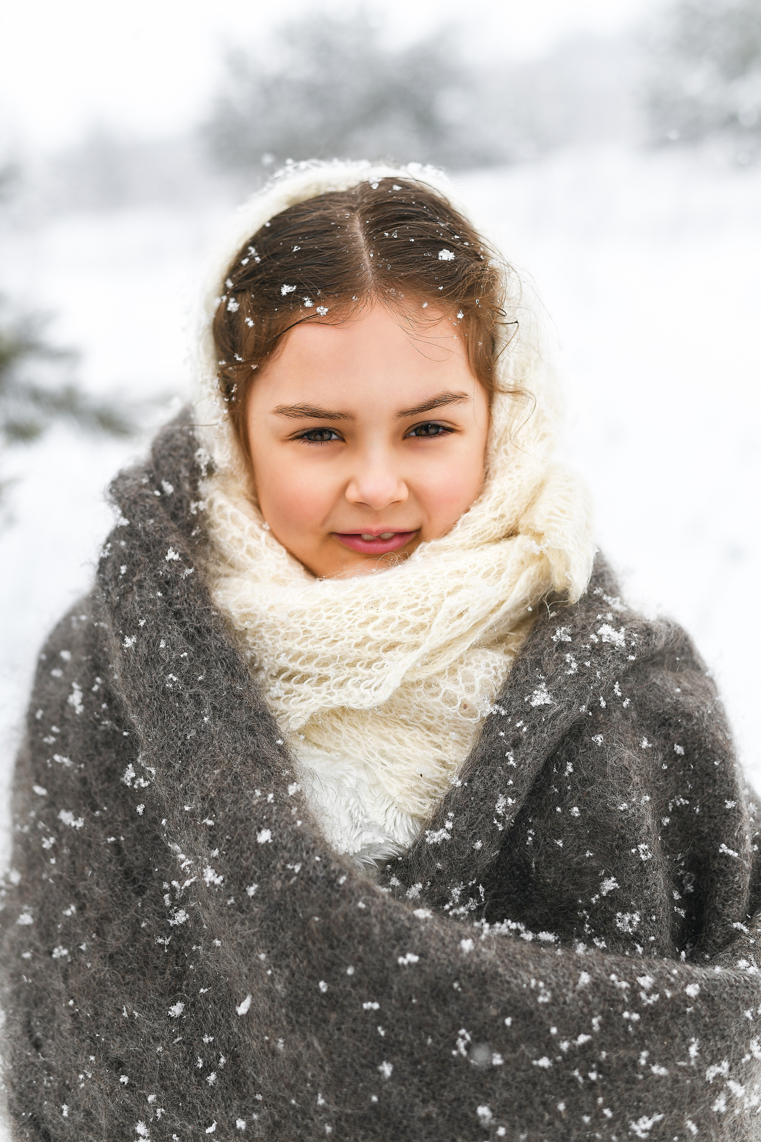 Александра. Зимняя прогулка. Портретный и контент фотограф в Воронеже Елена Николайчик