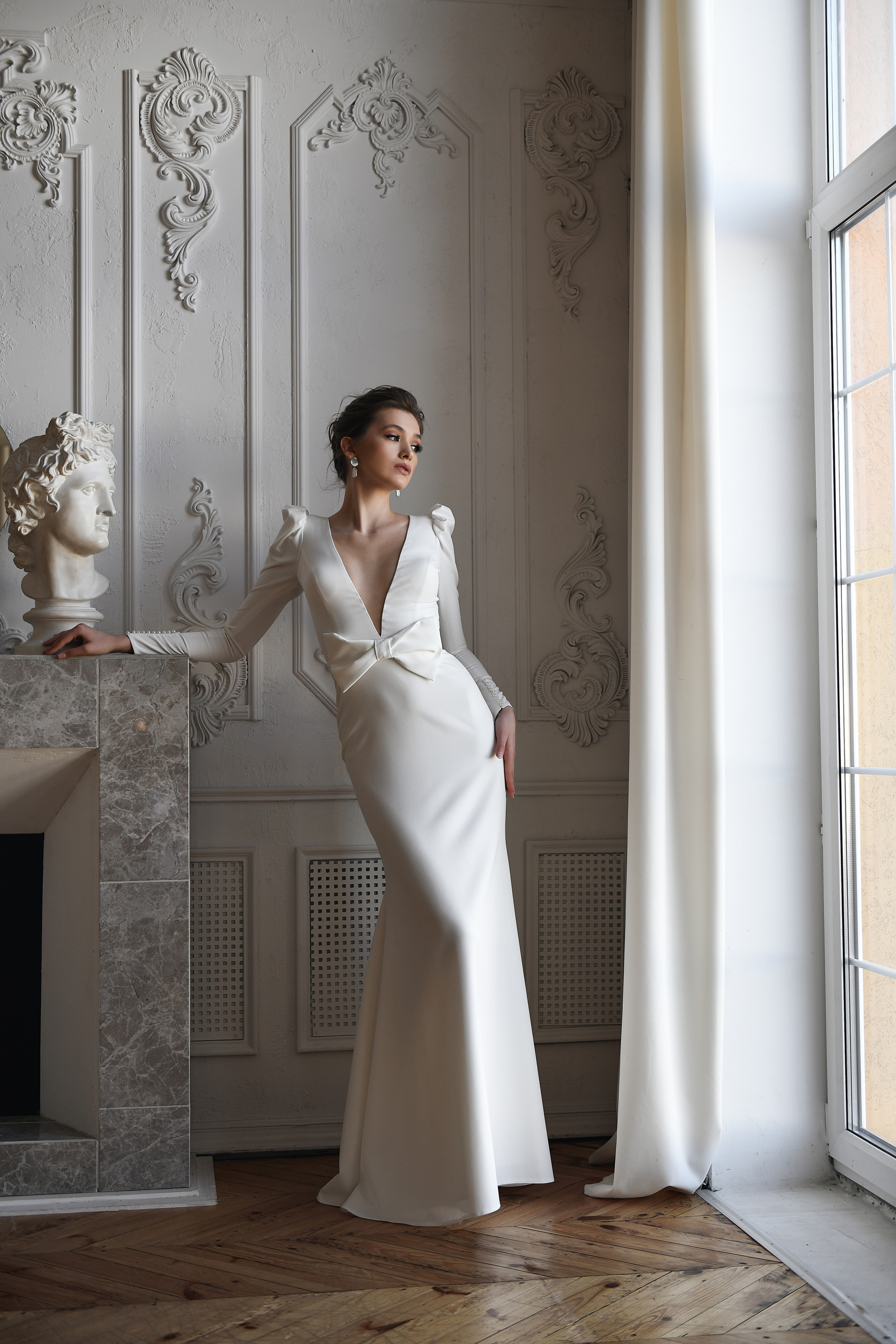 Невеста Ольга. Контентная съёмка для портфолио свадебного стилиста. Портретный и контент фотограф в Воронеже Елена Николайчик