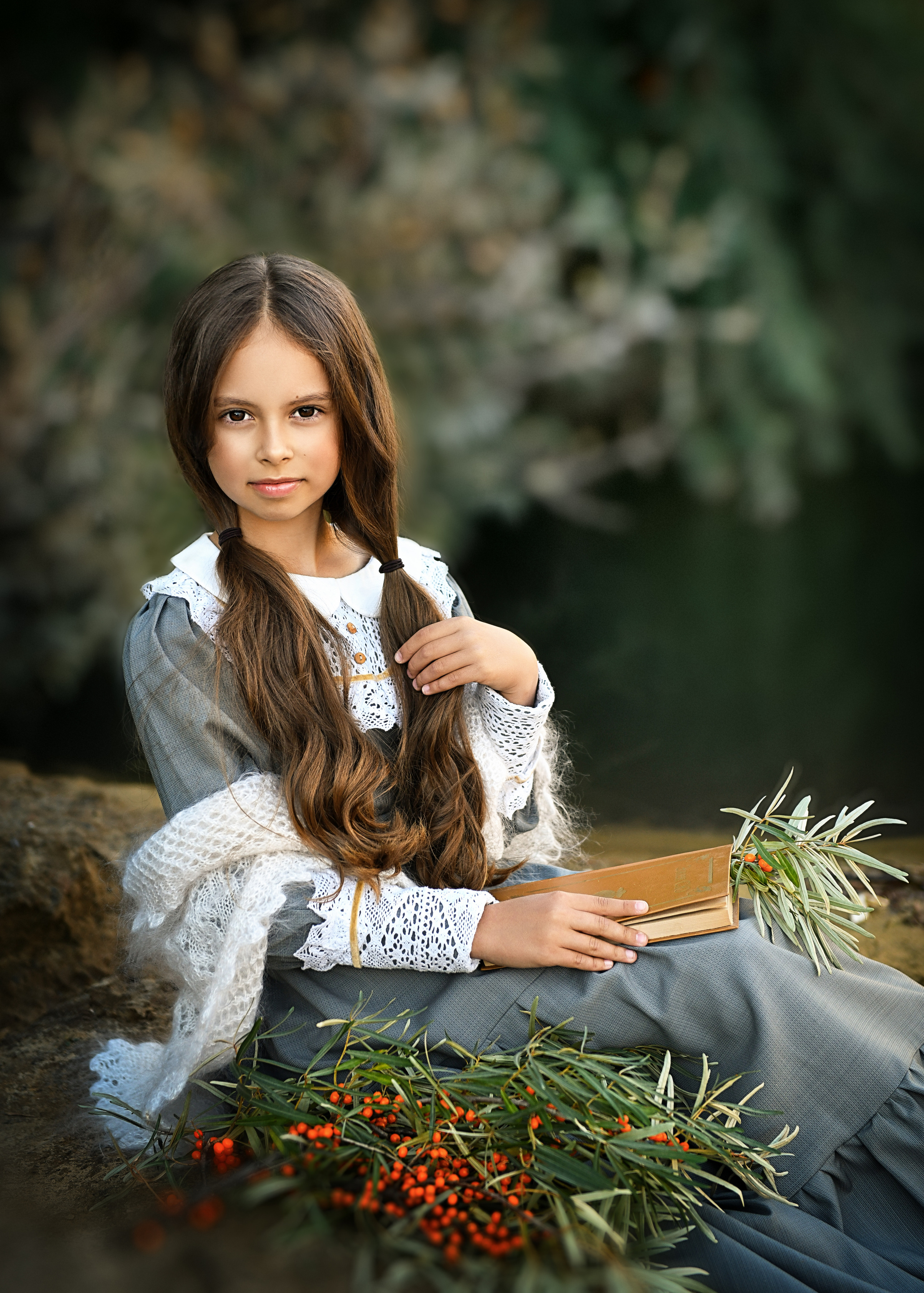 Евангелина. Белый колодец. Портретный и контент фотограф в Воронеже Елена Николайчик