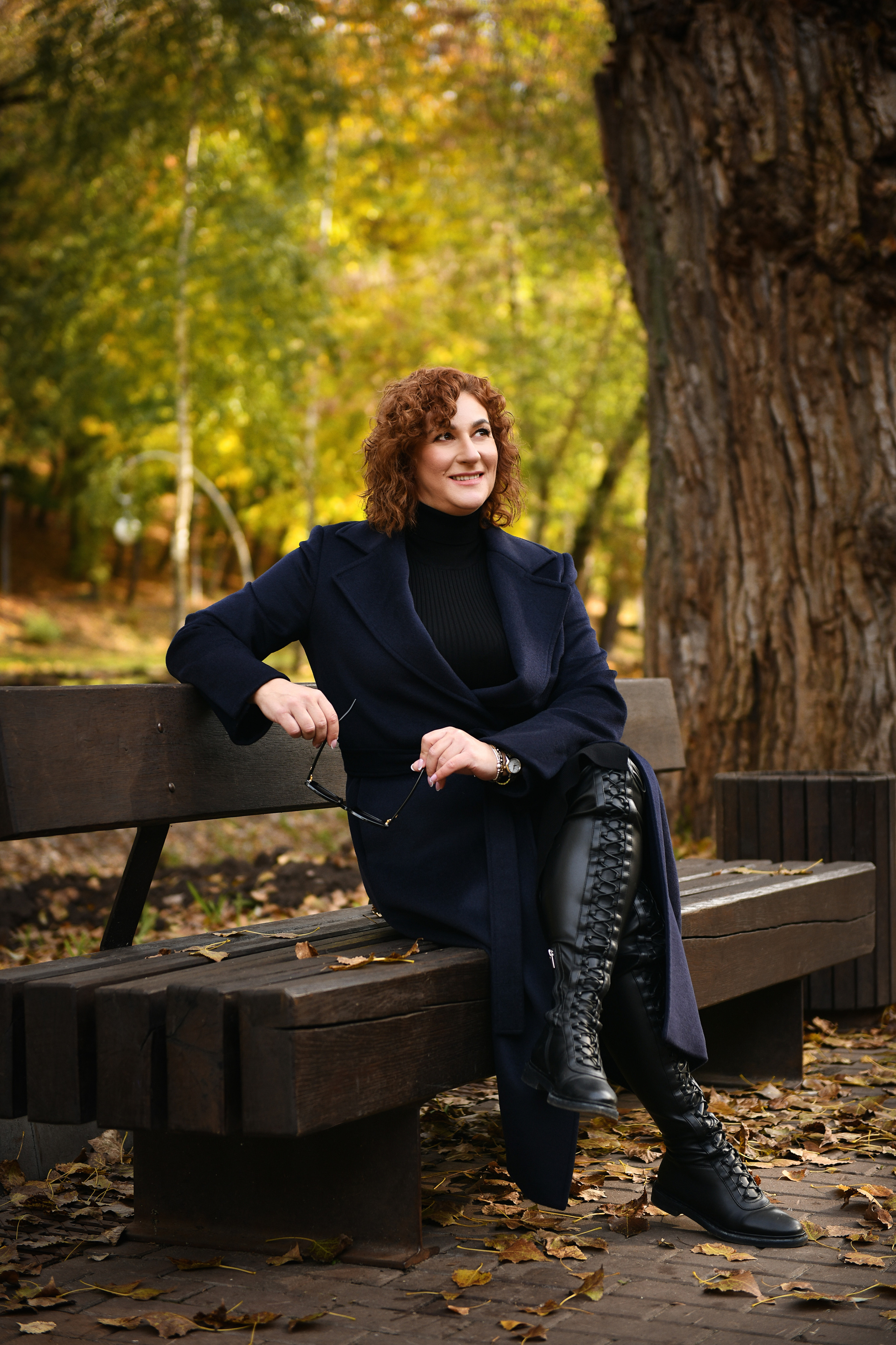 Наталья. Прогулка, парк Динамо. Портретный и контент фотограф в Воронеже Елена Николайчик