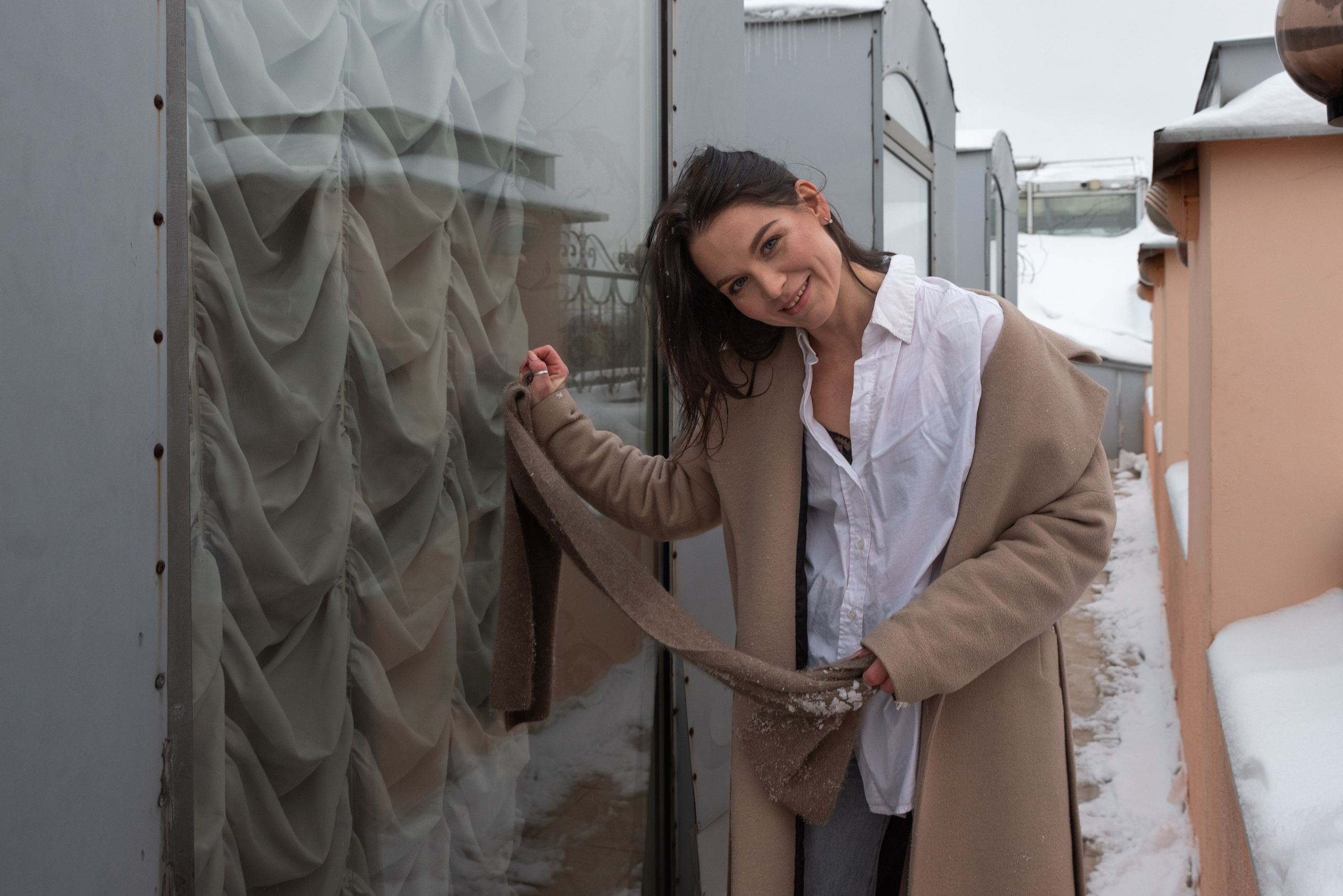 Александра, съёмка в фотогалерее Карла Буллы. Фотограф в Санкт-Петербурге Виктор Кудряшов