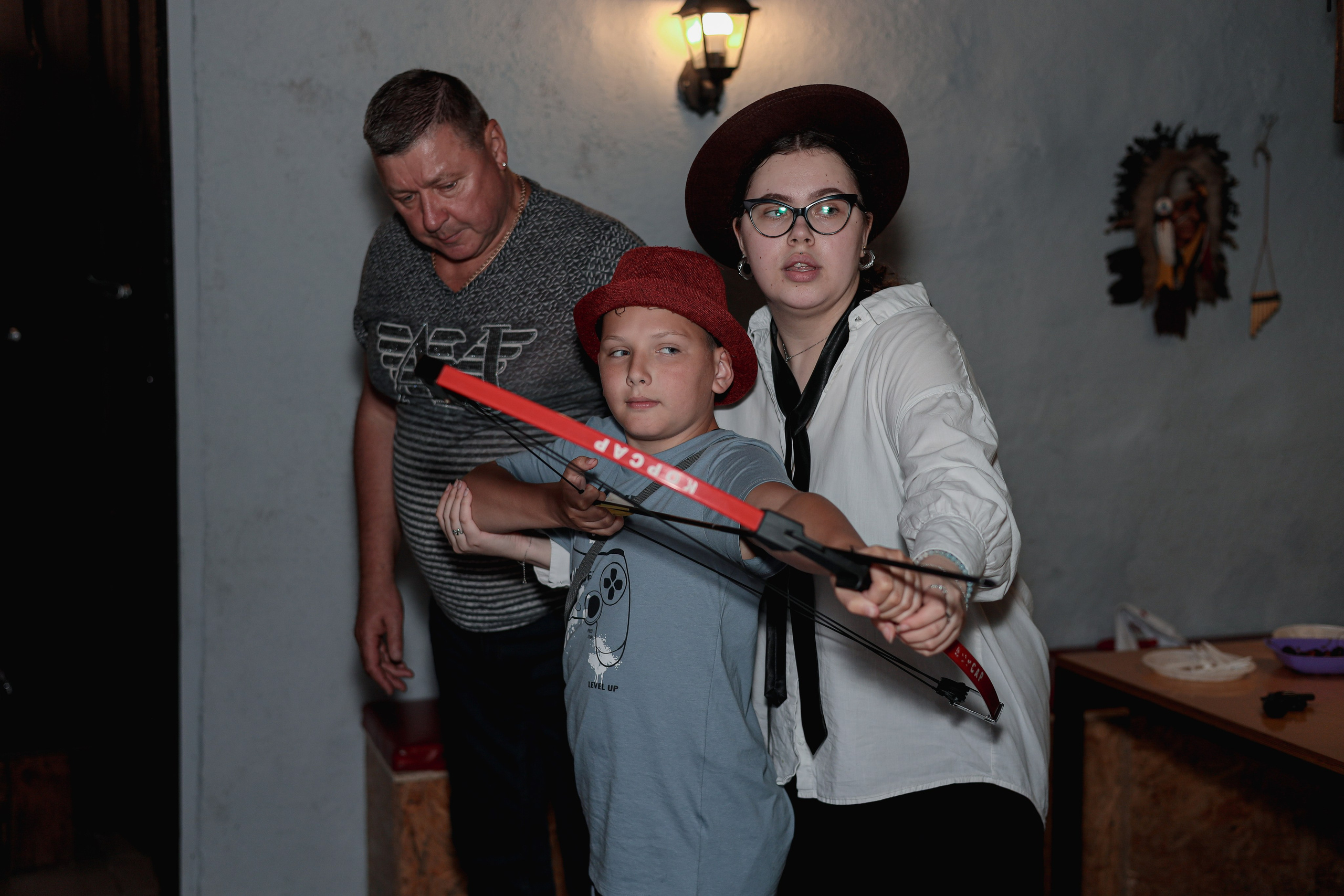 День рождение в стрелковом клубе. Фотограф Надршина Лилия