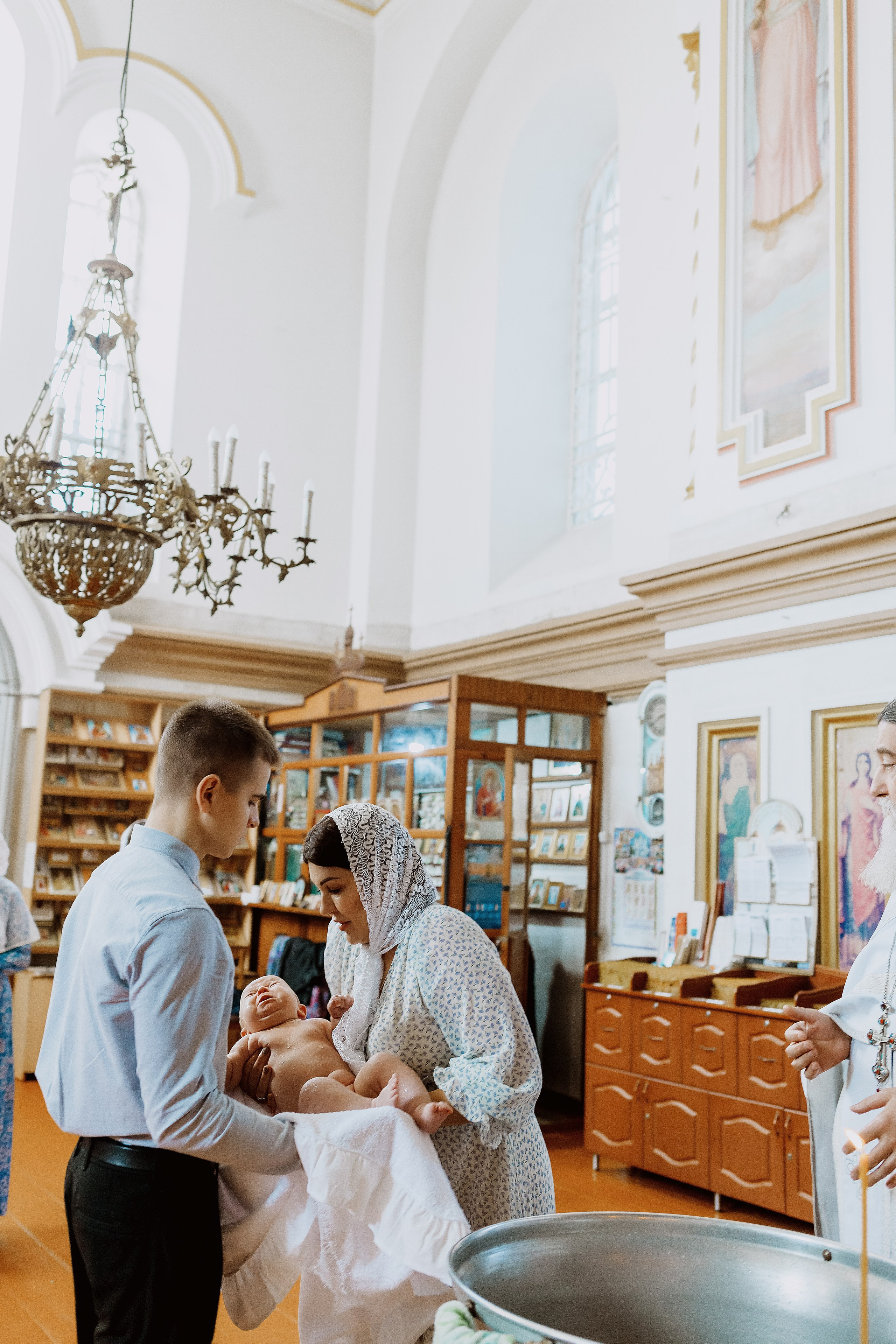 Таинство Крещение Оливии. Свадебный и семейный фотограф