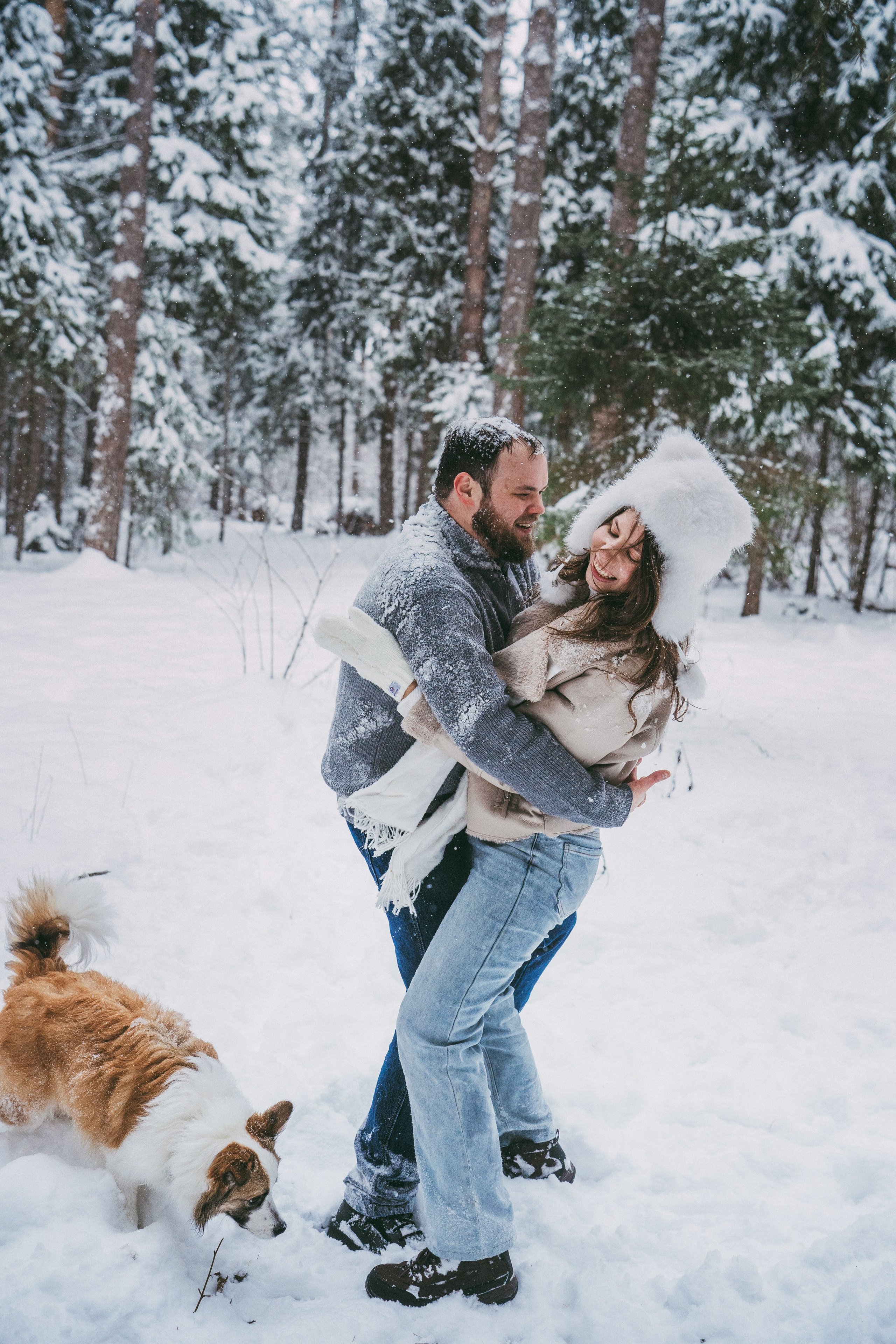 Катя, Анатолий и Елай. Фотограф анималист в Москве и Санкт-Петербурге Свиридова Анна