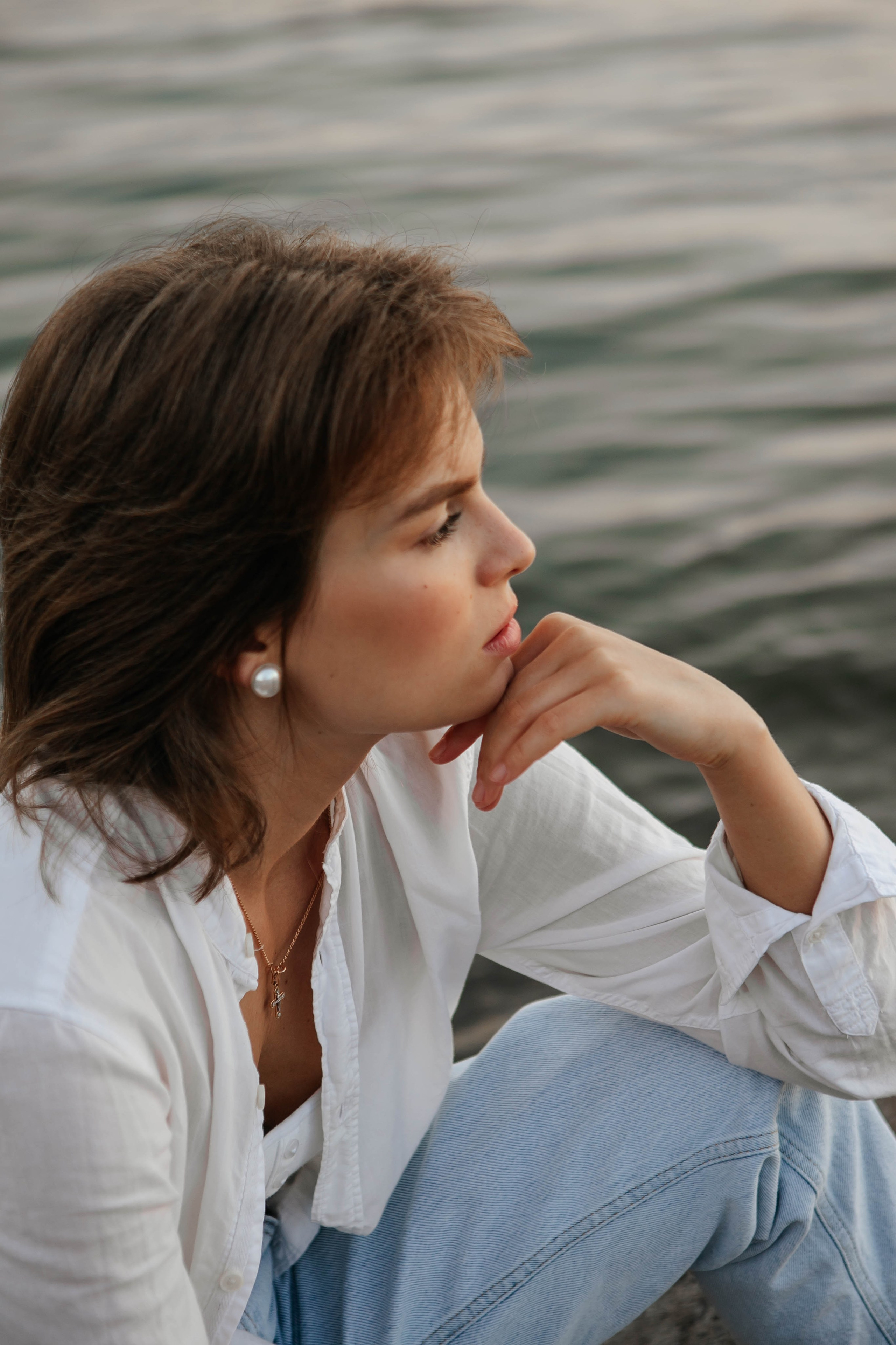 Анастасия у реки. Фотограф Санкт-Петербург Раднаева Юлия