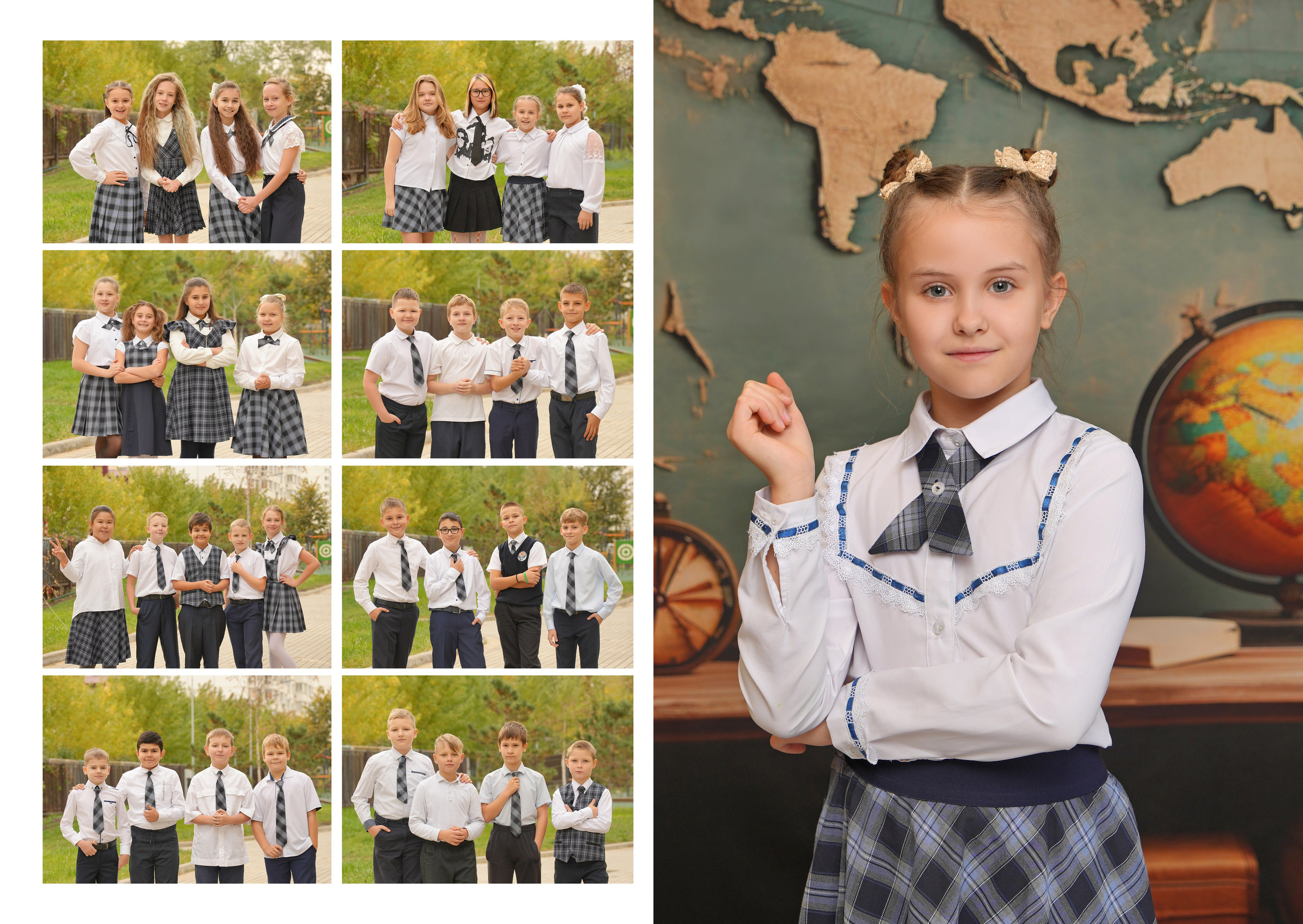 ШКОЛА 104 ф — 4 «И» класс. Красивый выпускной альбом в Краснодаре