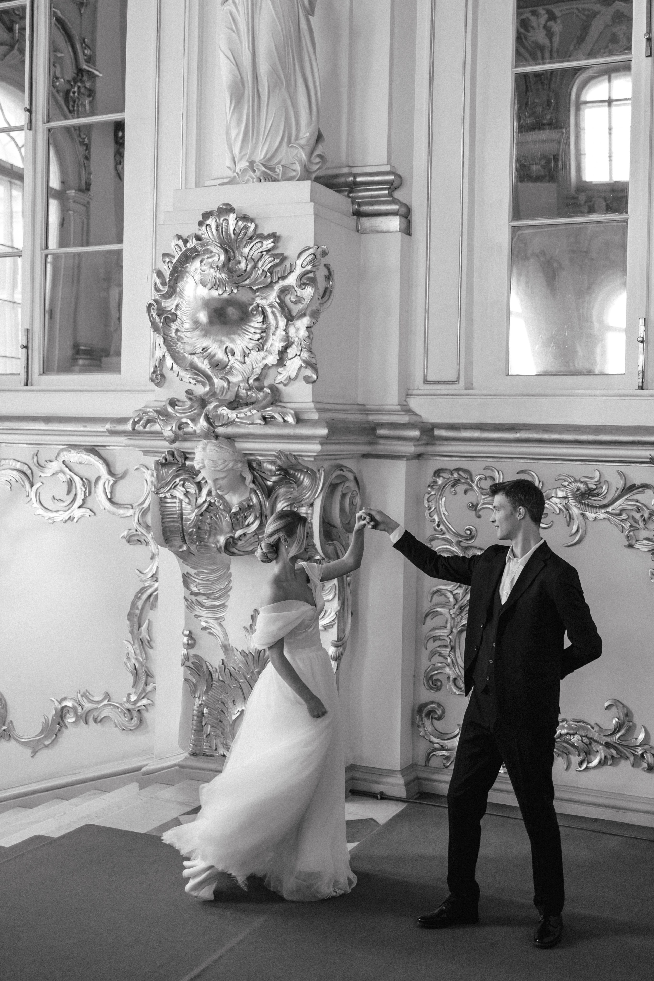 Свадьба в Эрмитаже. Семейный и портретный фотограф в Геленджике Любовь Бодрова