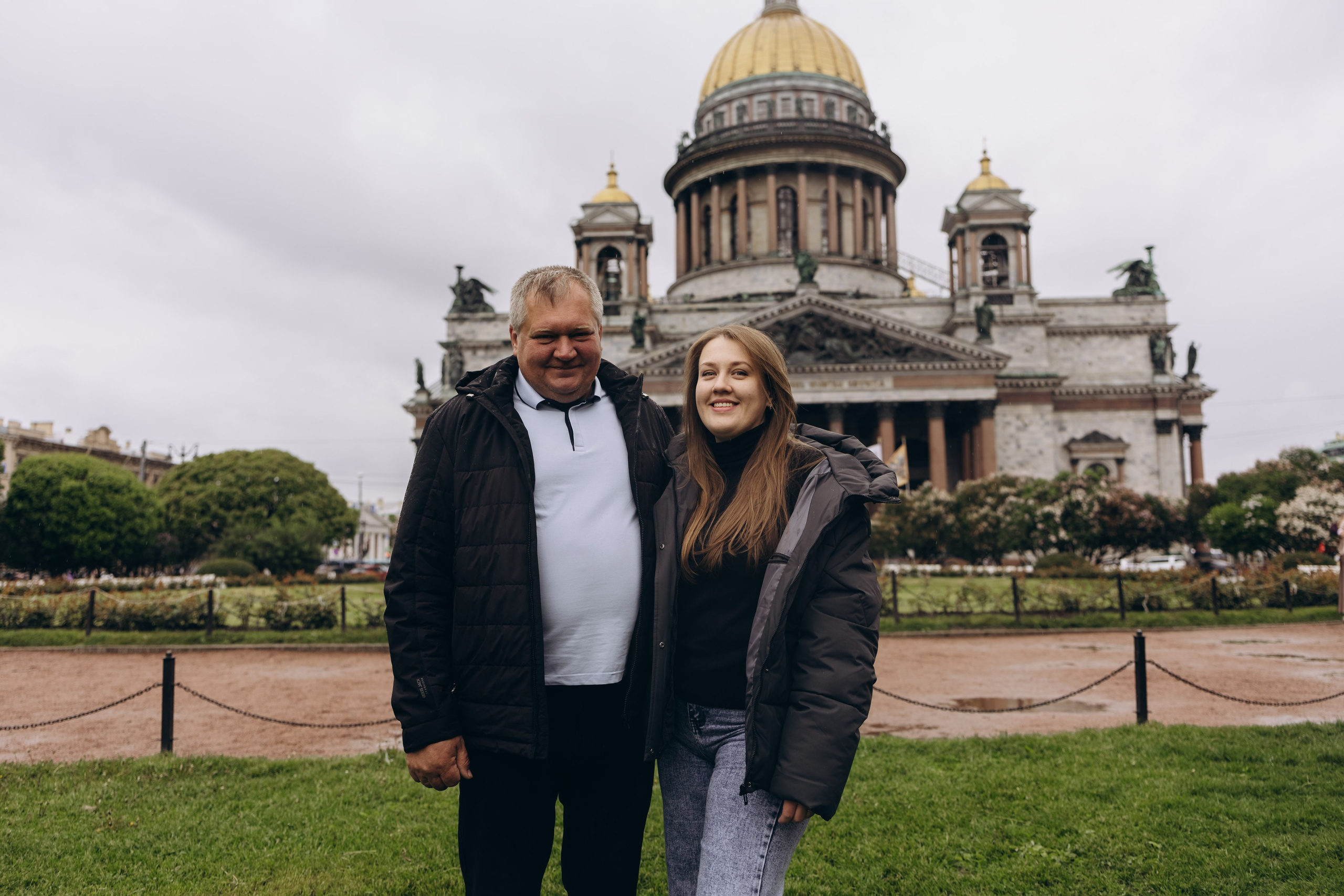 Семейная фотосессия на Исаакиевском соборе. Семейный и свадебный фотограф в Санкт-Петербурге Екатерина Васильева
